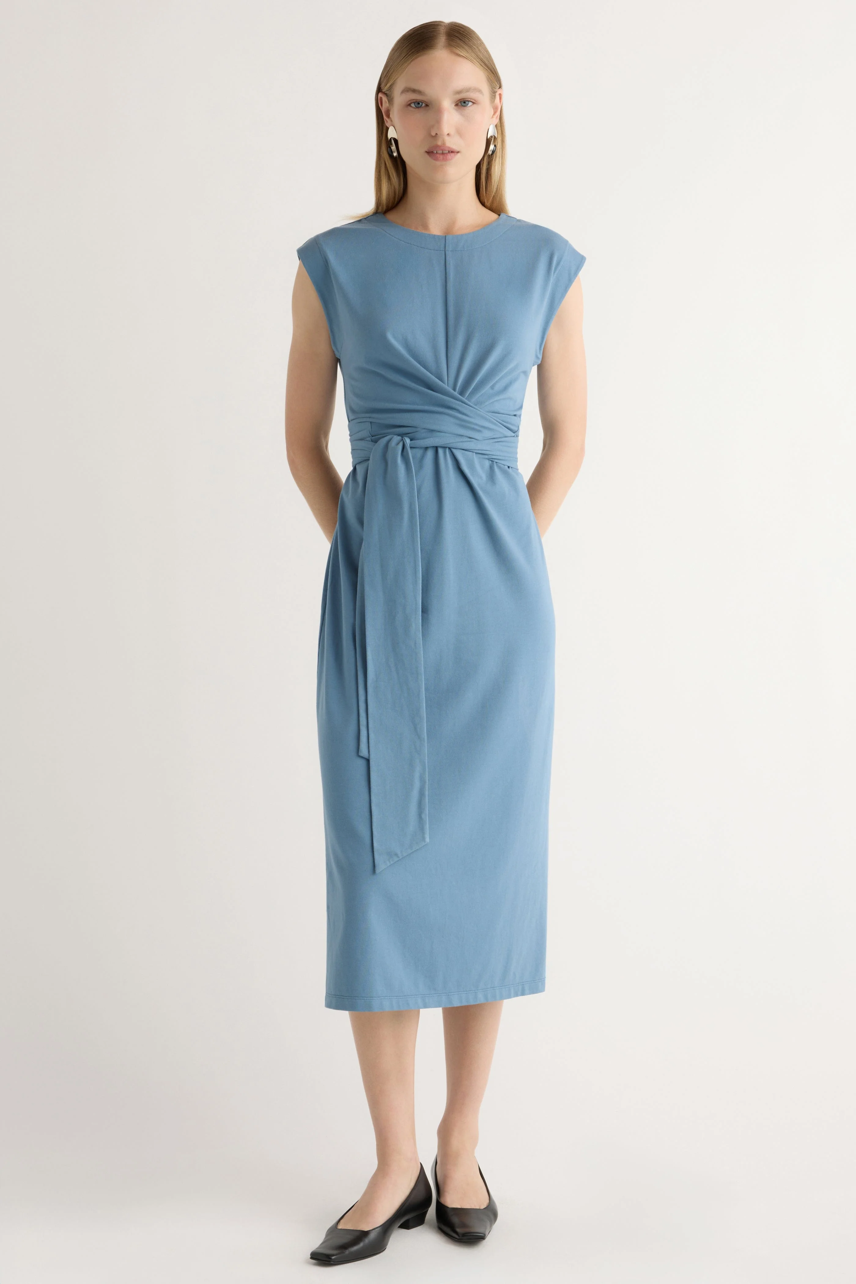 Fei Tie-Front Organic Cotton Dress - Image 8