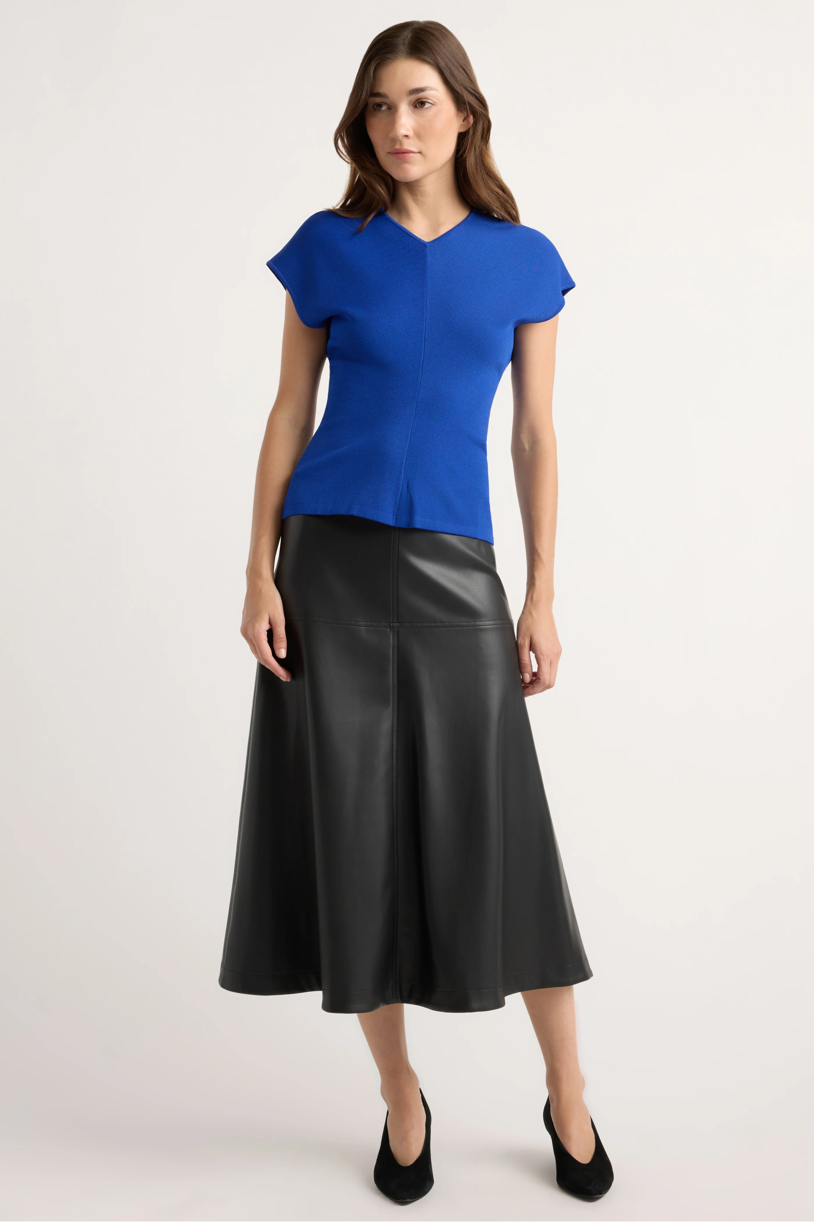 Finn Relaxed-Ruched Sweater Top - Image 5