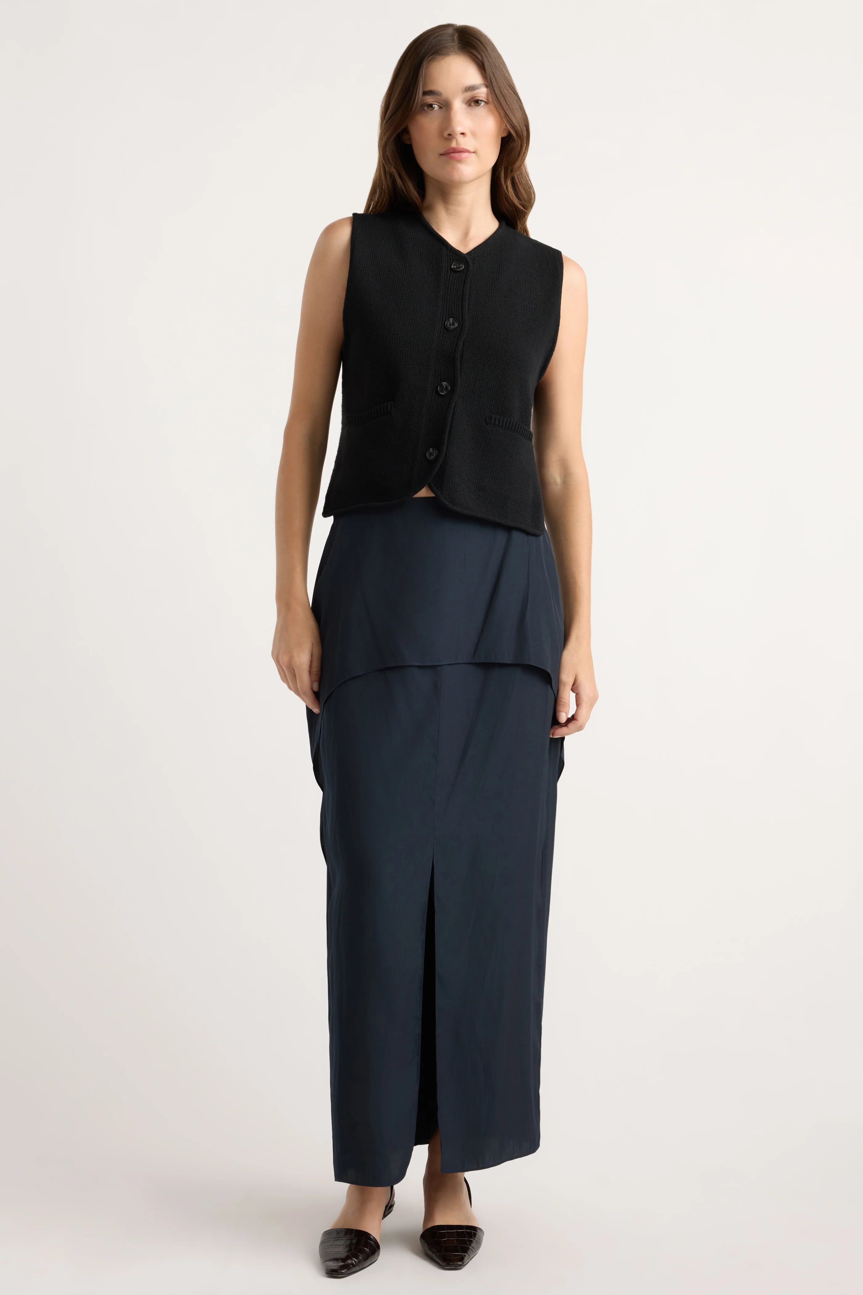 Fleur Layered Maxi Skirt - Image 2