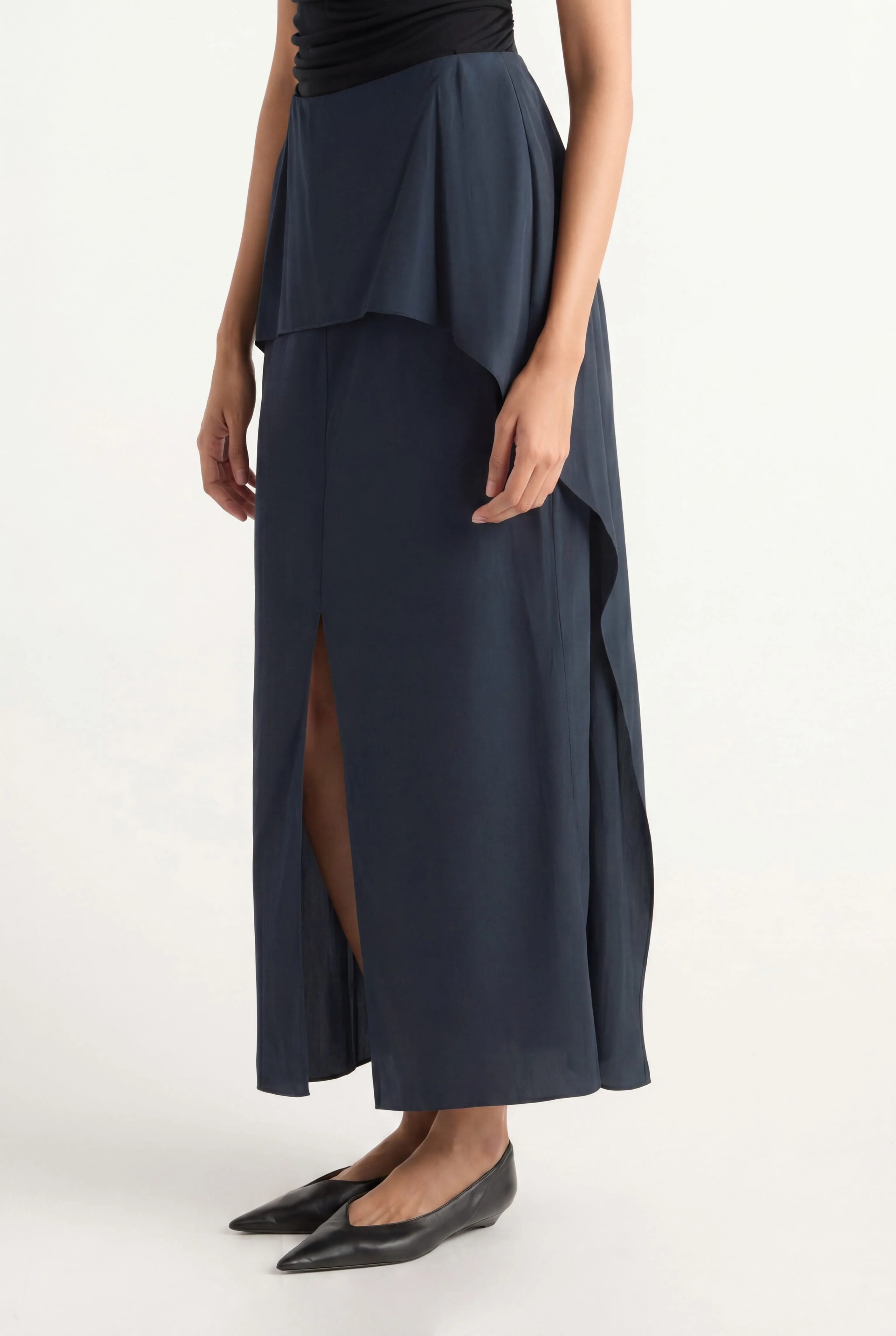 Fleur Layered Maxi Skirt - Image 6