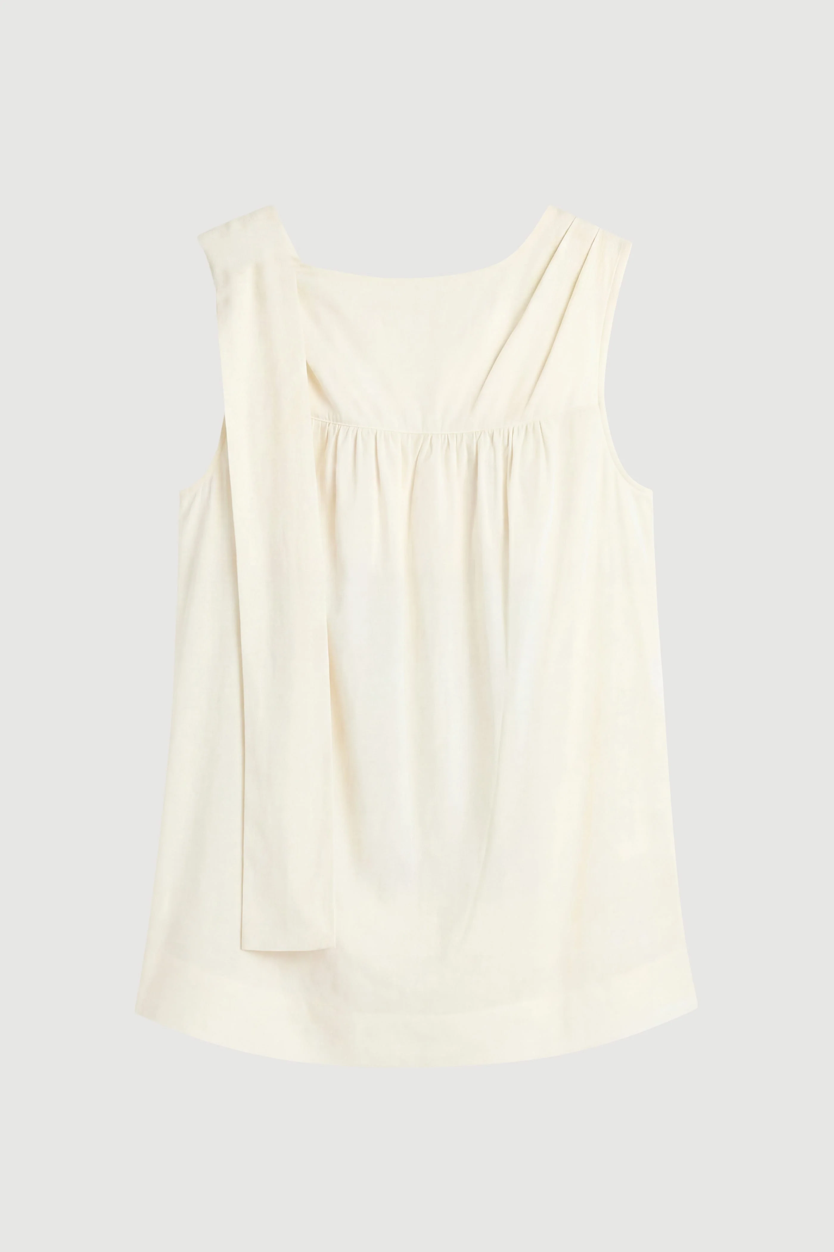 Florence Tie-Shoulder Cotton Blouse - Image 8