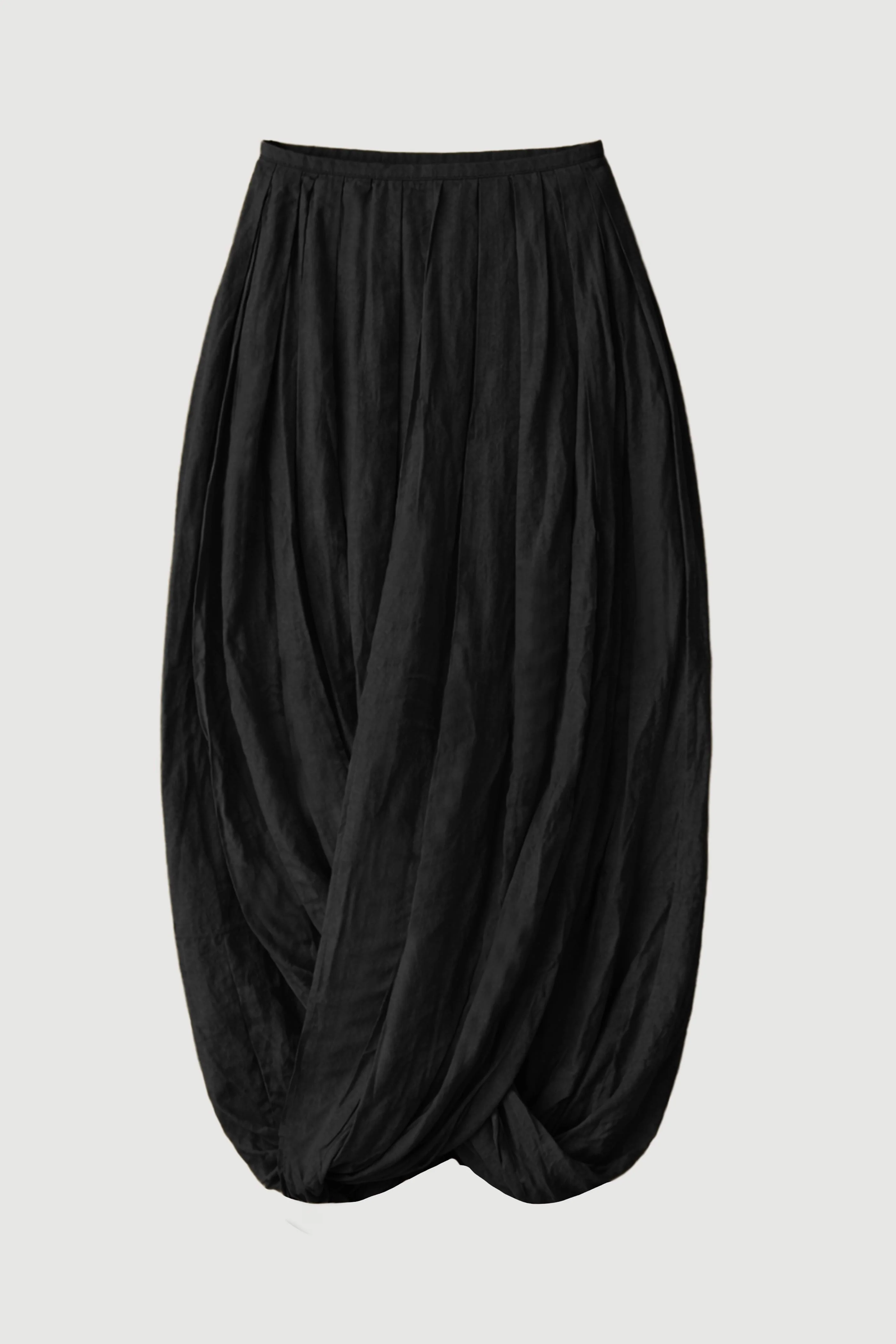 Freya Gathered Drape Maxi Skirt - Image 8