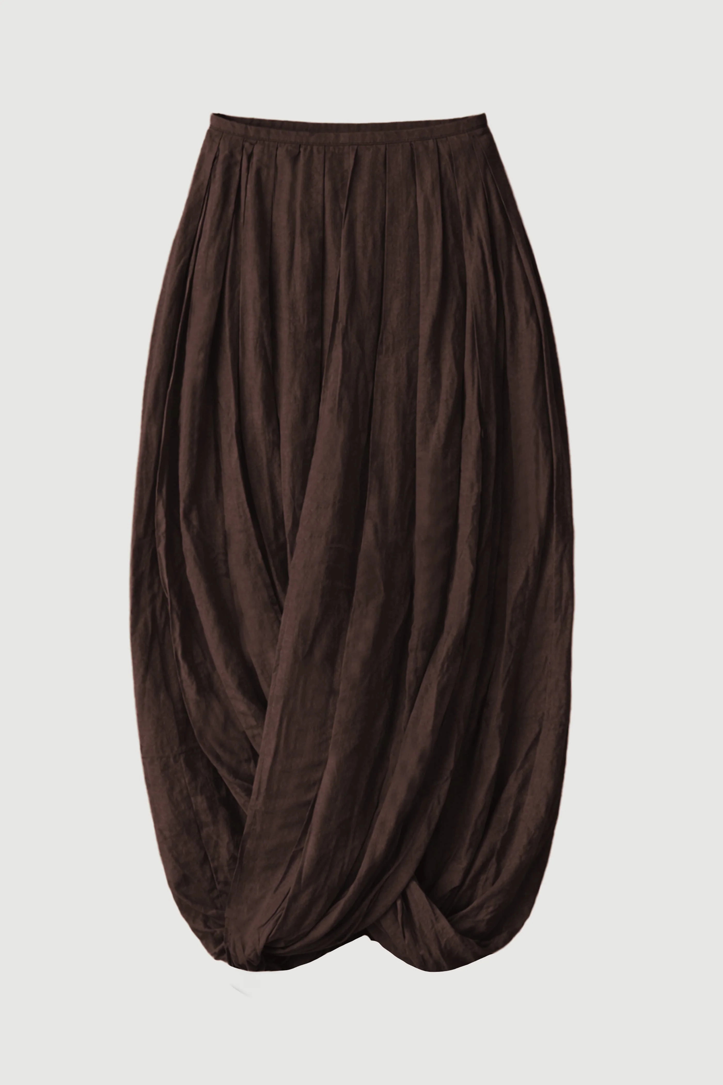 Freya Gathered Drape Maxi Skirt - Image 8