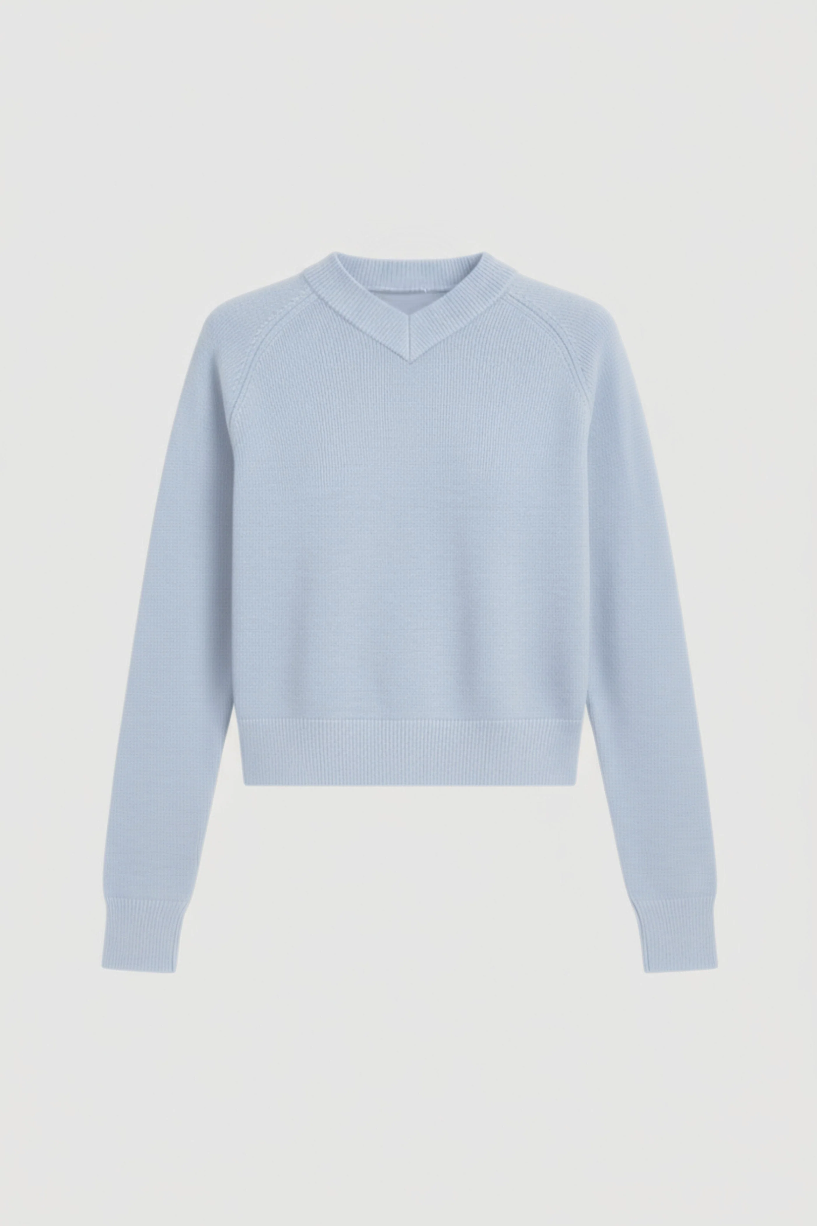 Gabby Wool-Blend V-Neck Sweater - Image 7