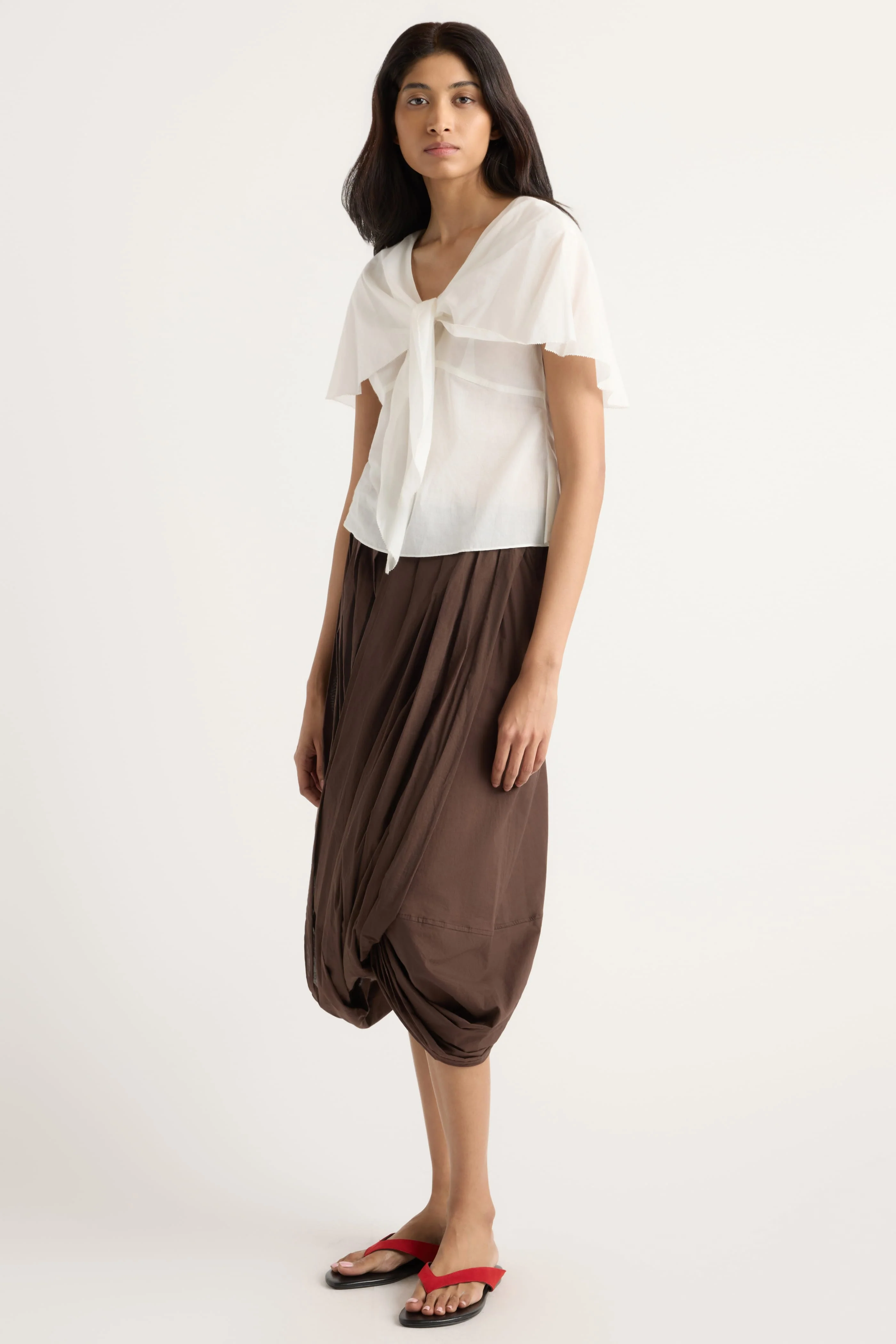 Geneva Layered V-Neck Blouse - Image 3