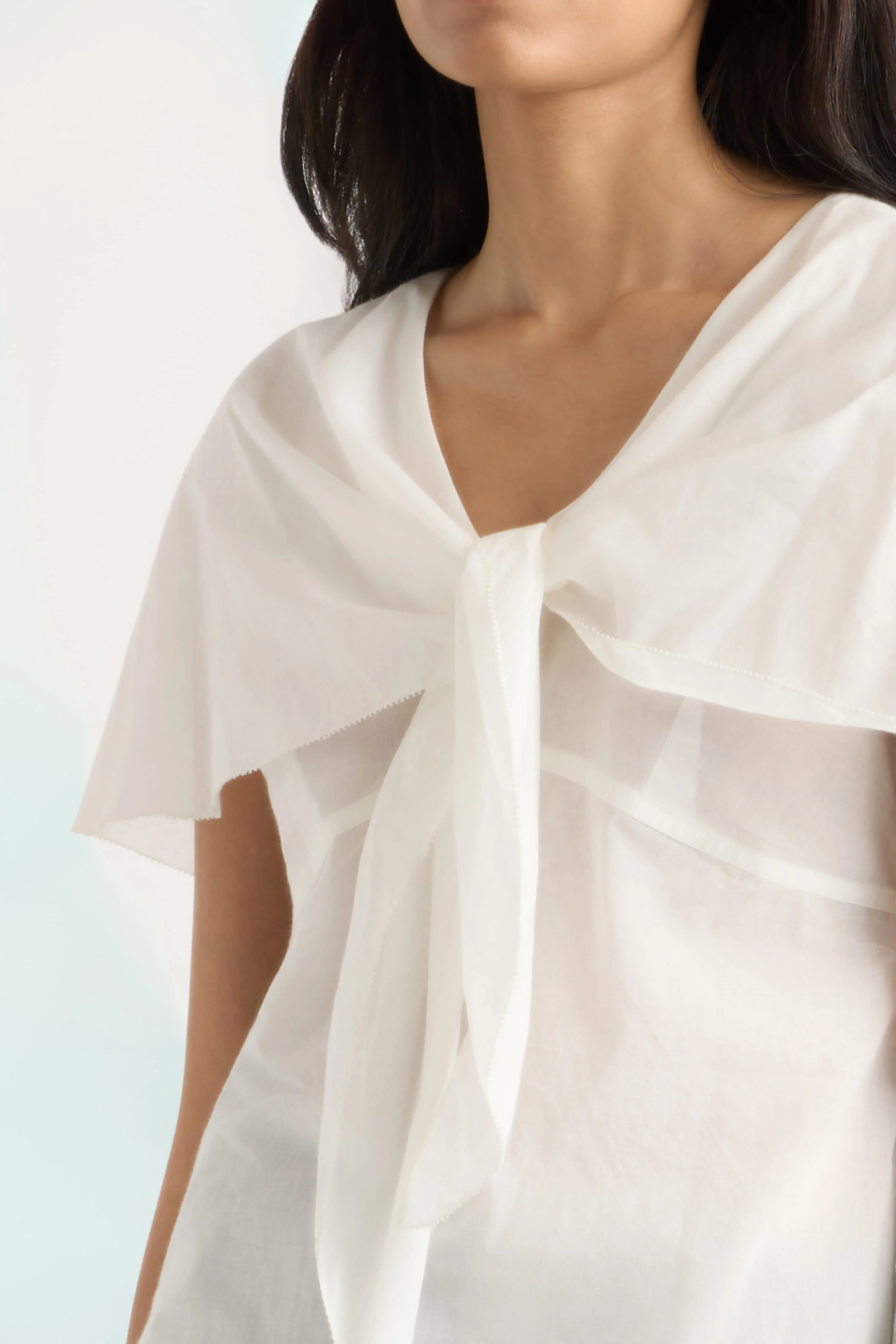 Geneva Layered V-Neck Blouse - Image 6
