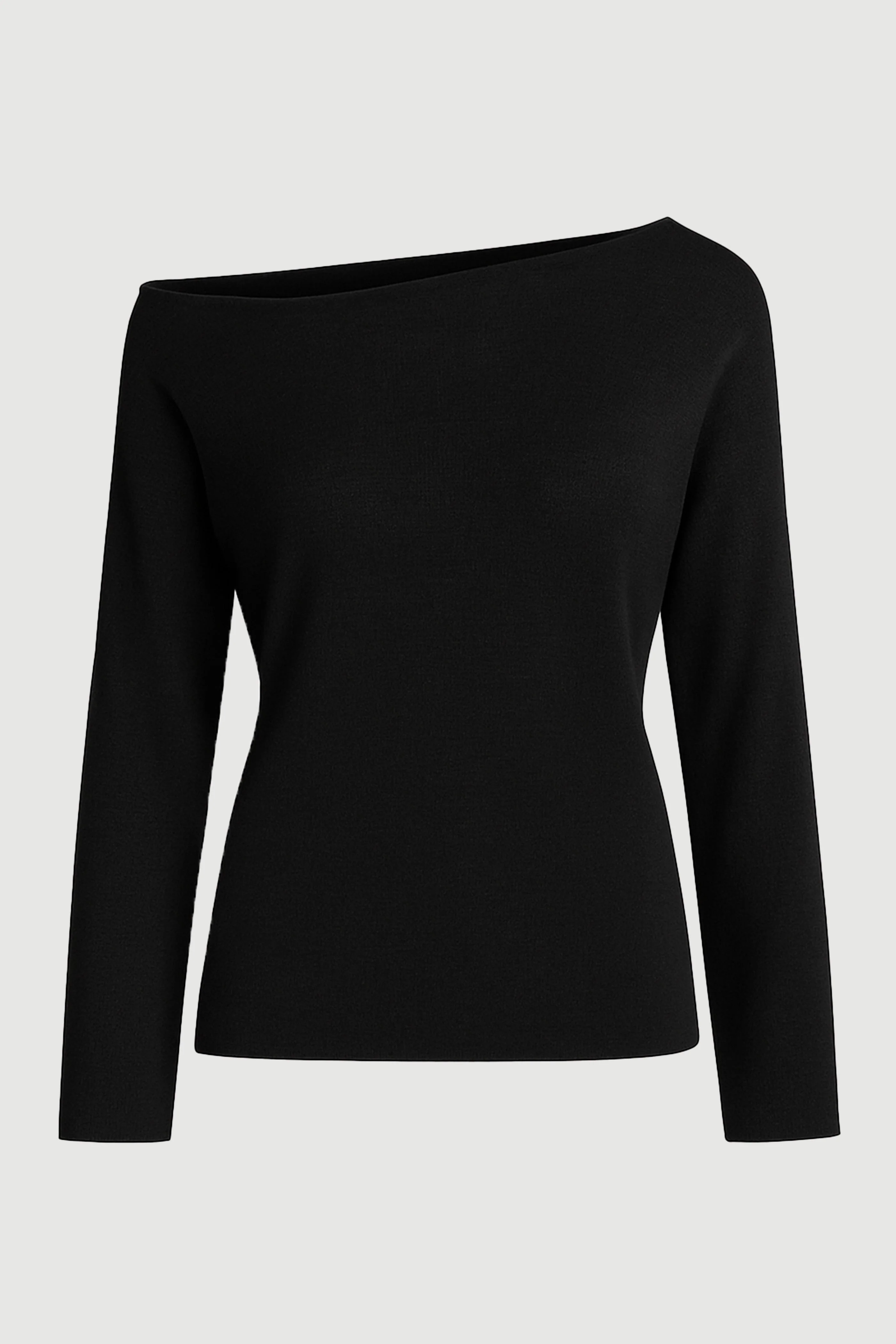 Hachi Tencel-Wool Off-Shoulder Sweater - Image 13