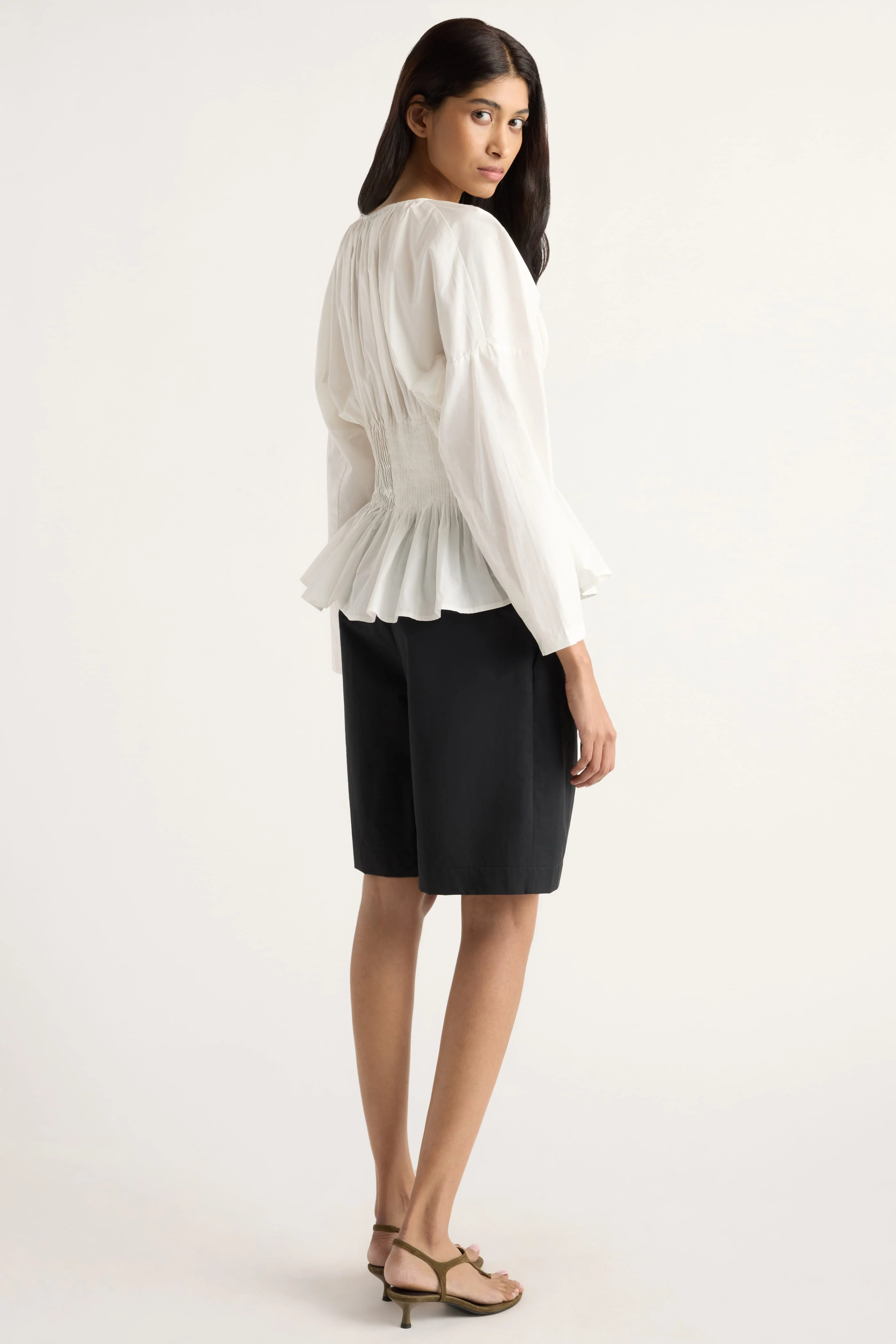 Hiroko Pleated Sculpted Blouse - Image 6