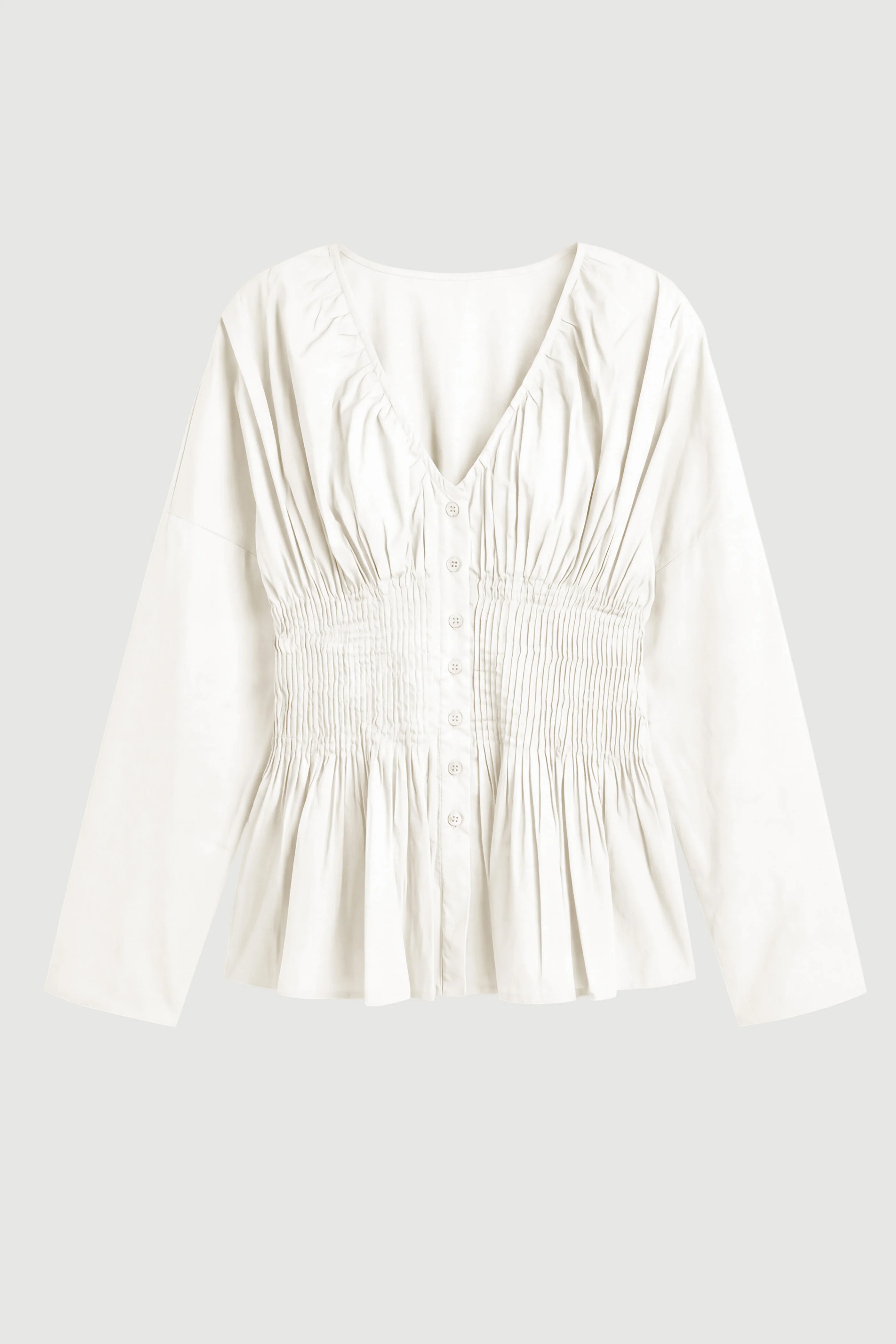 Hiroko Pleated Sculpted Blouse - Image 8