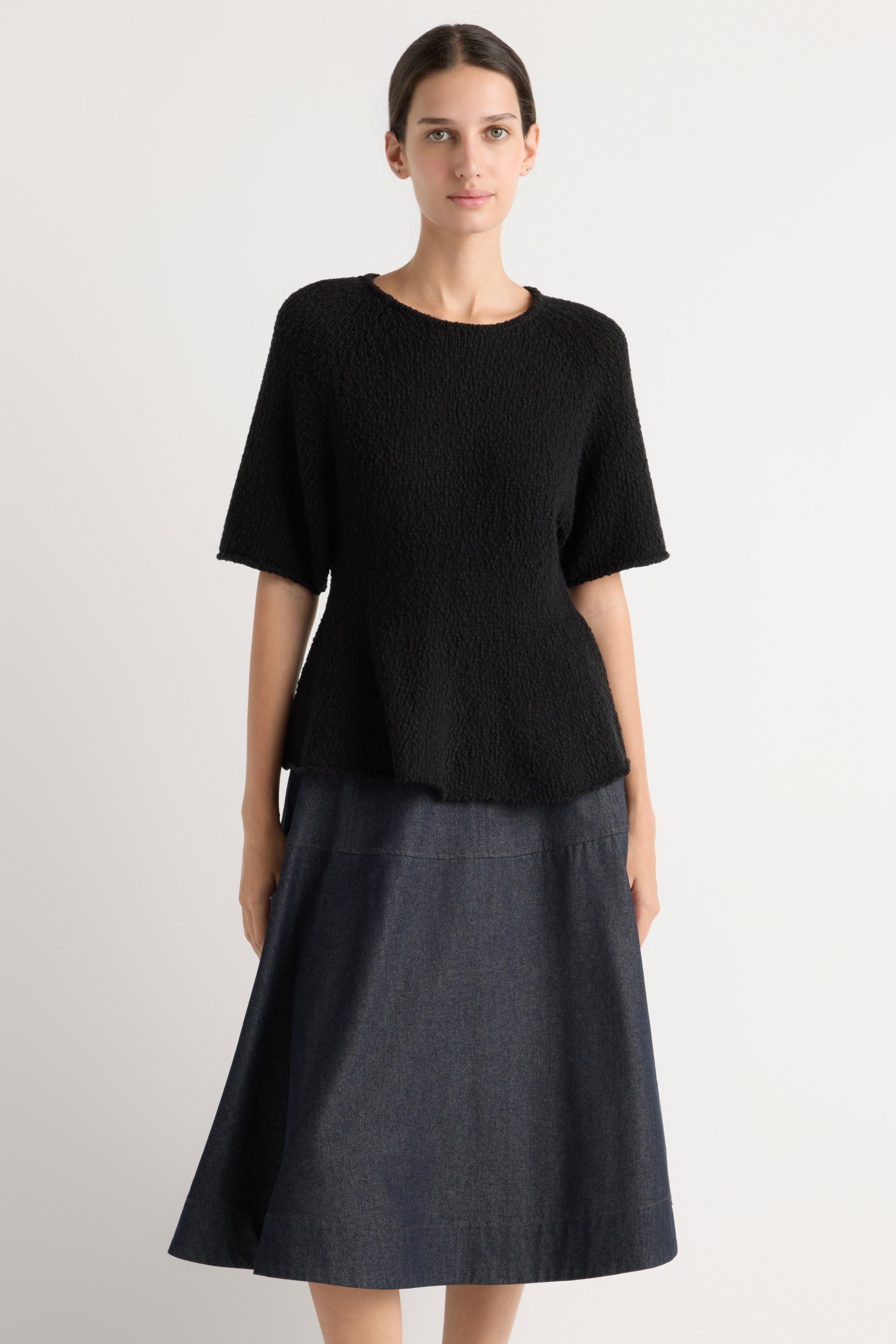 Hyejin A-Line Denim Skirt - Image 3