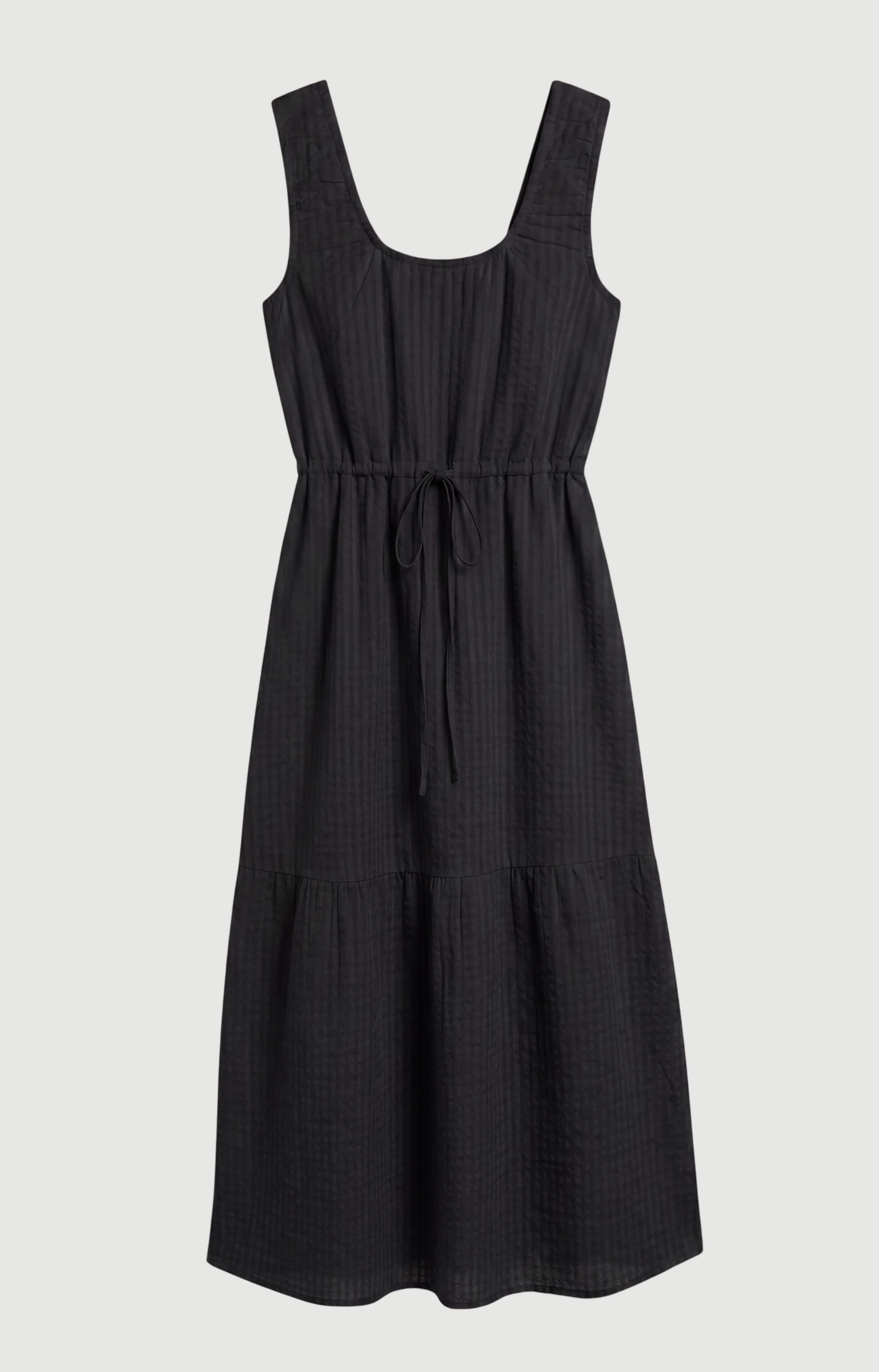 Imogen Organic Cotton U-Neck Gingham Dress - Image 9