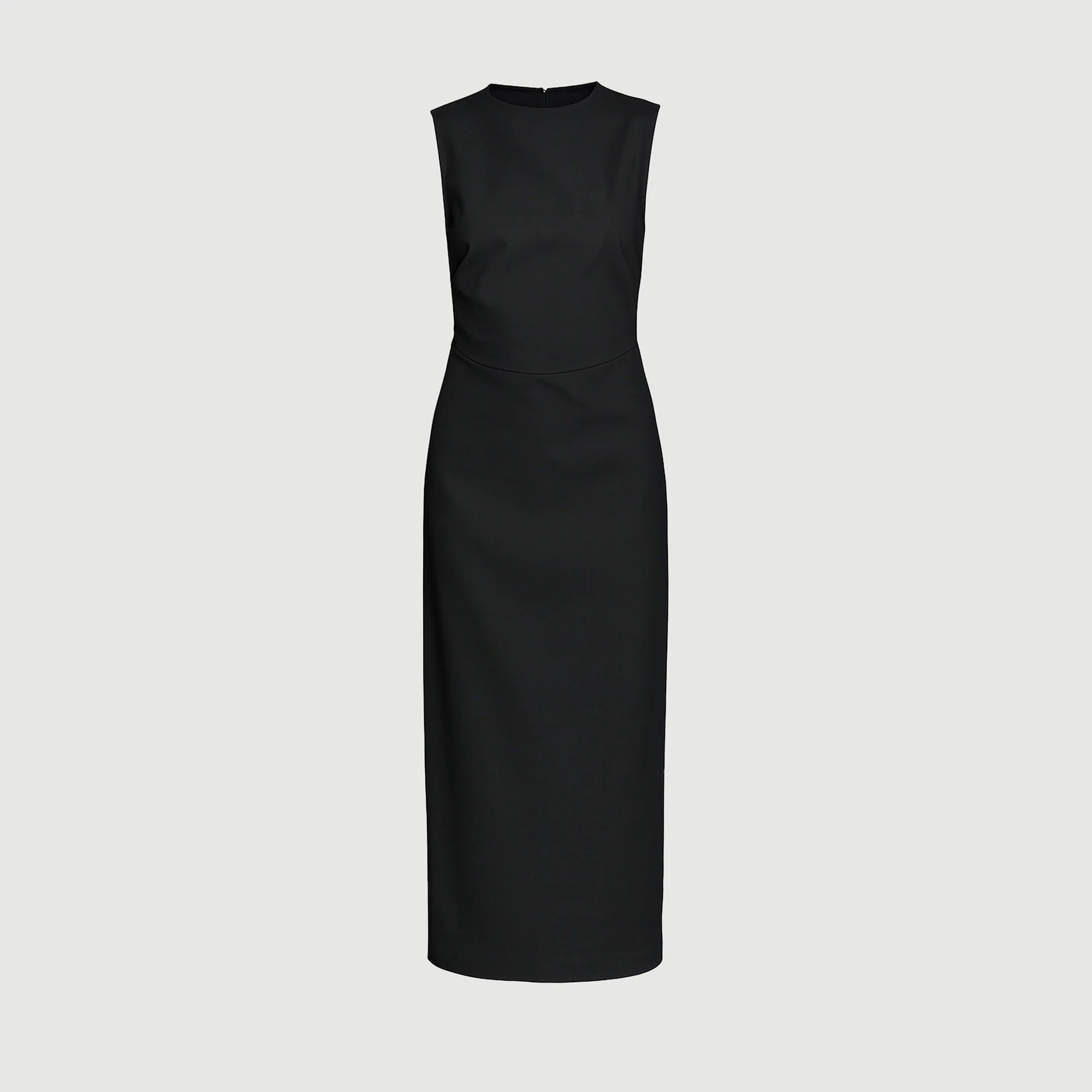 Inari Cotton Twill Boat-Neck Dress (Petite)
