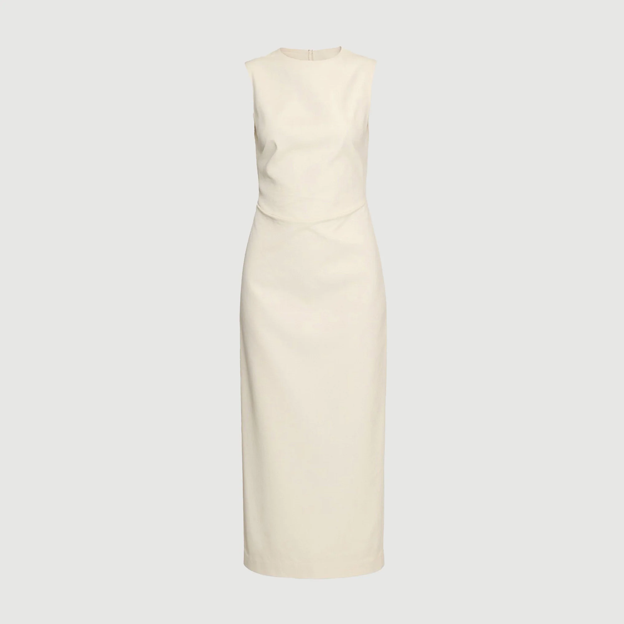 Inari Cotton Twill Boat-Neck Dress (Petite)
