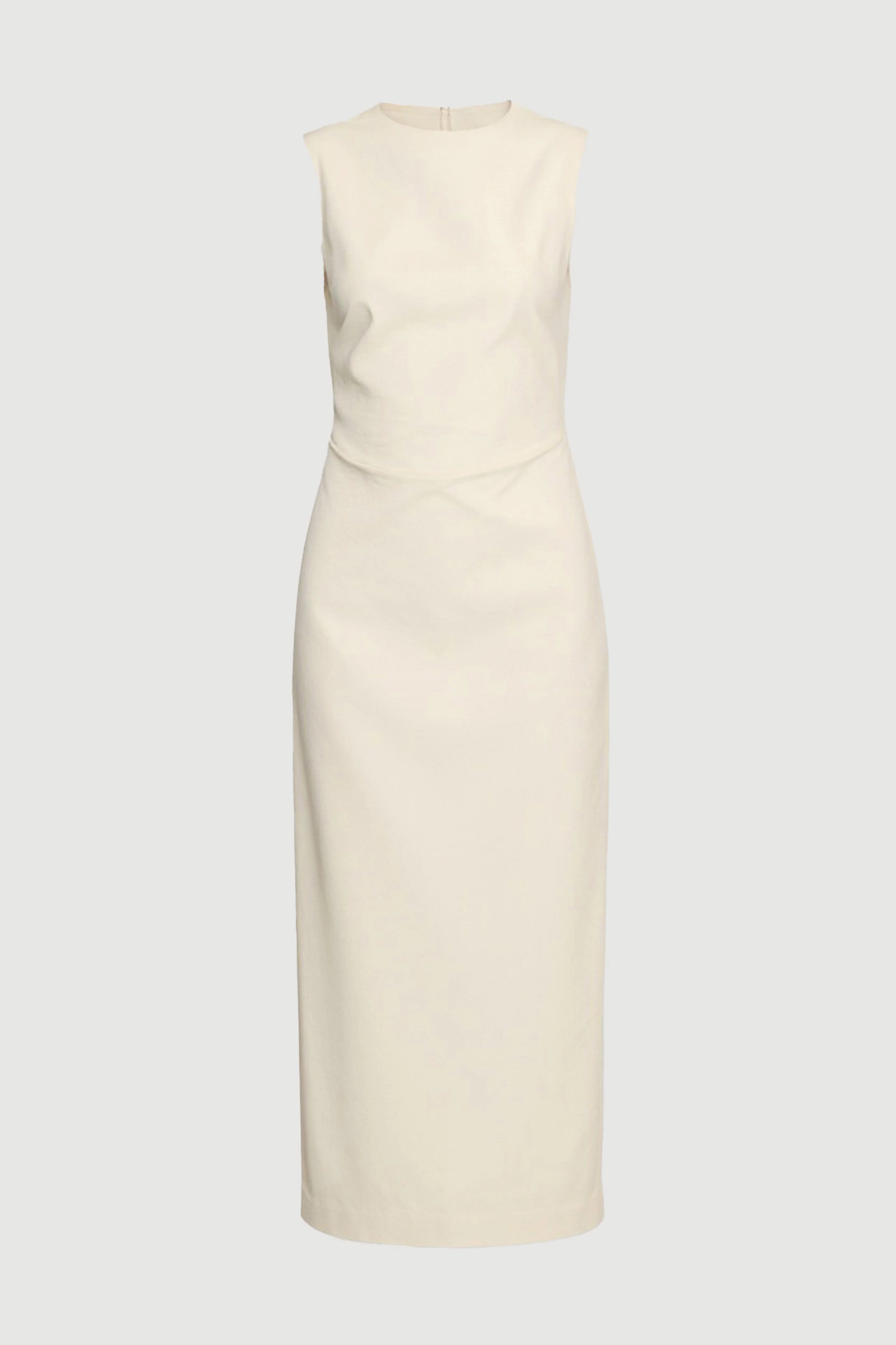 Inari Cotton Twill Boat-Neck Dress (Petite) - Image 2