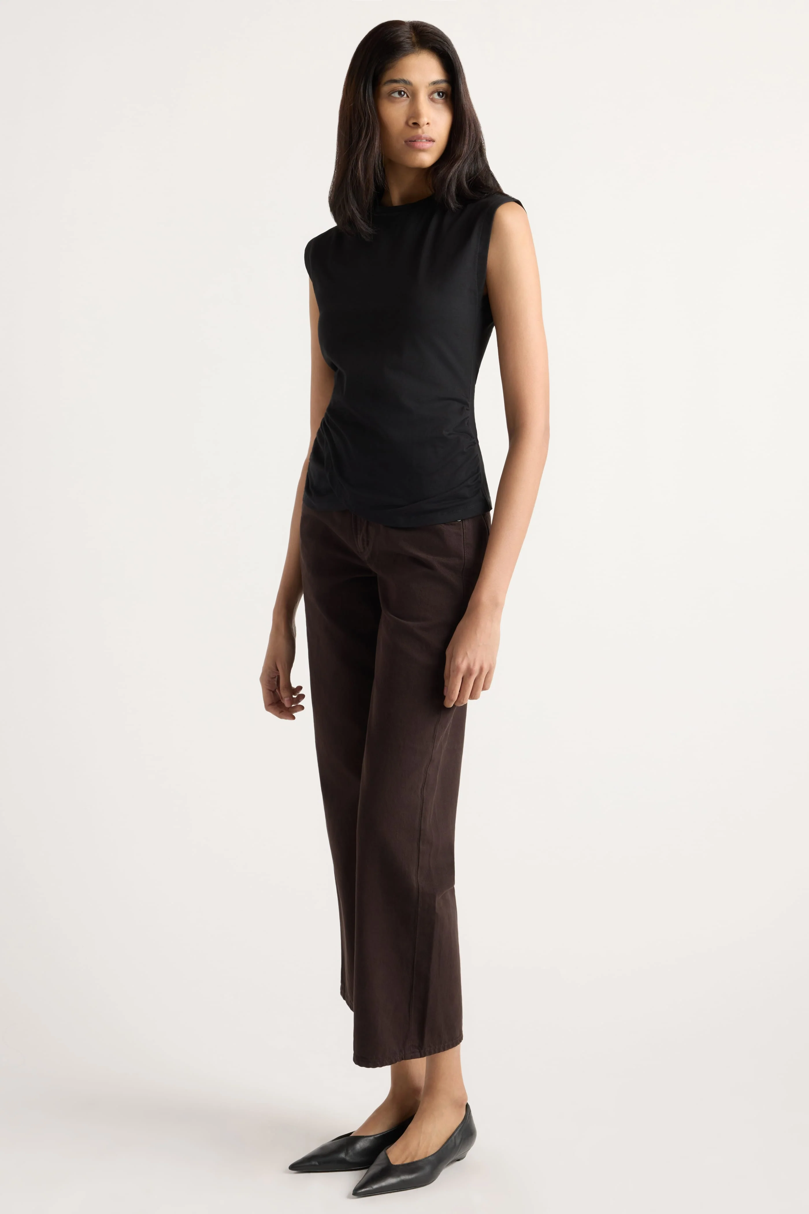 Jensen Front-Wrap Jersey Tee - Image 7