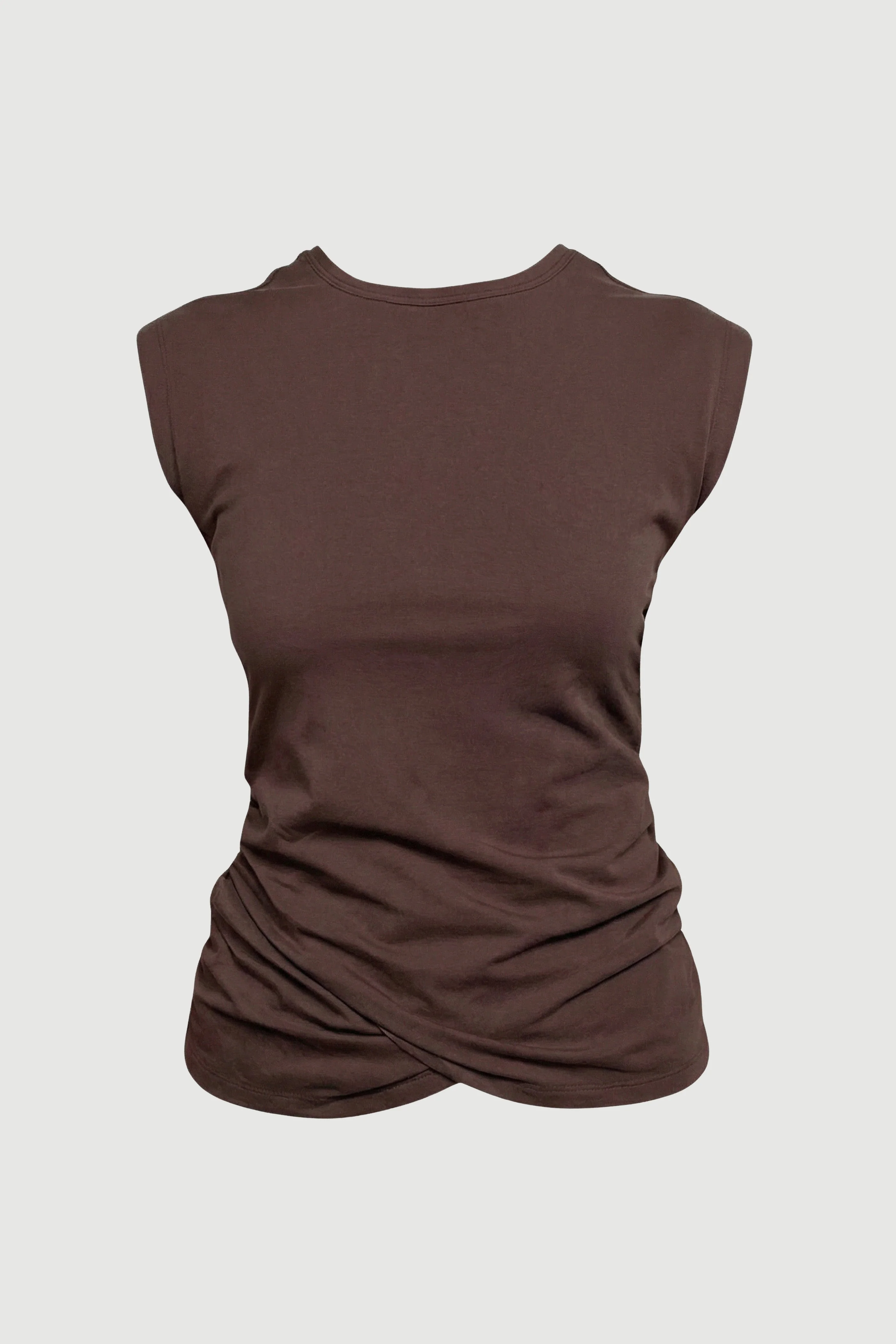 Jensen Front-Wrap Jersey Tee - Image 7