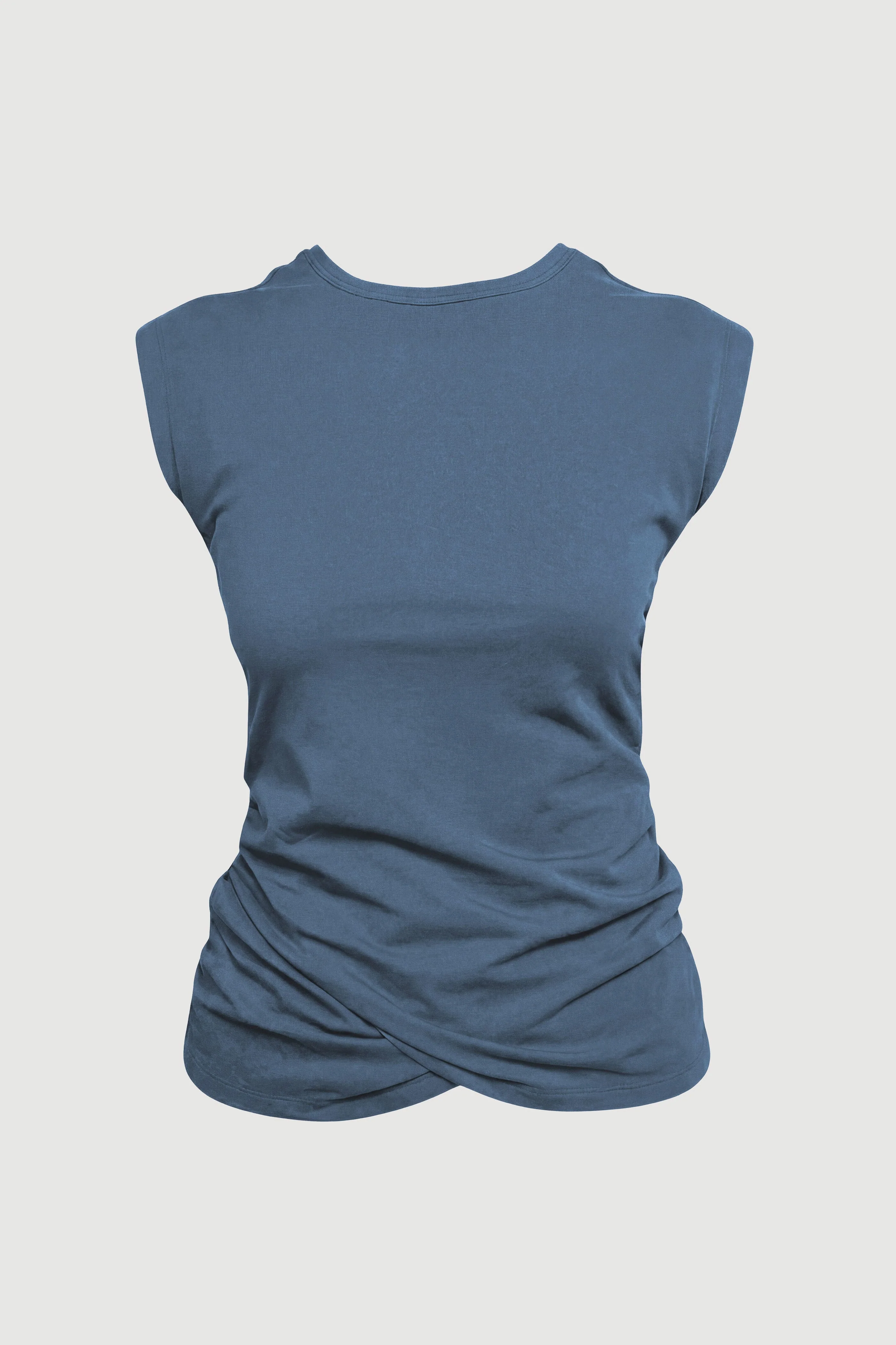 Jensen Front-Wrap Jersey Tee - Image 7