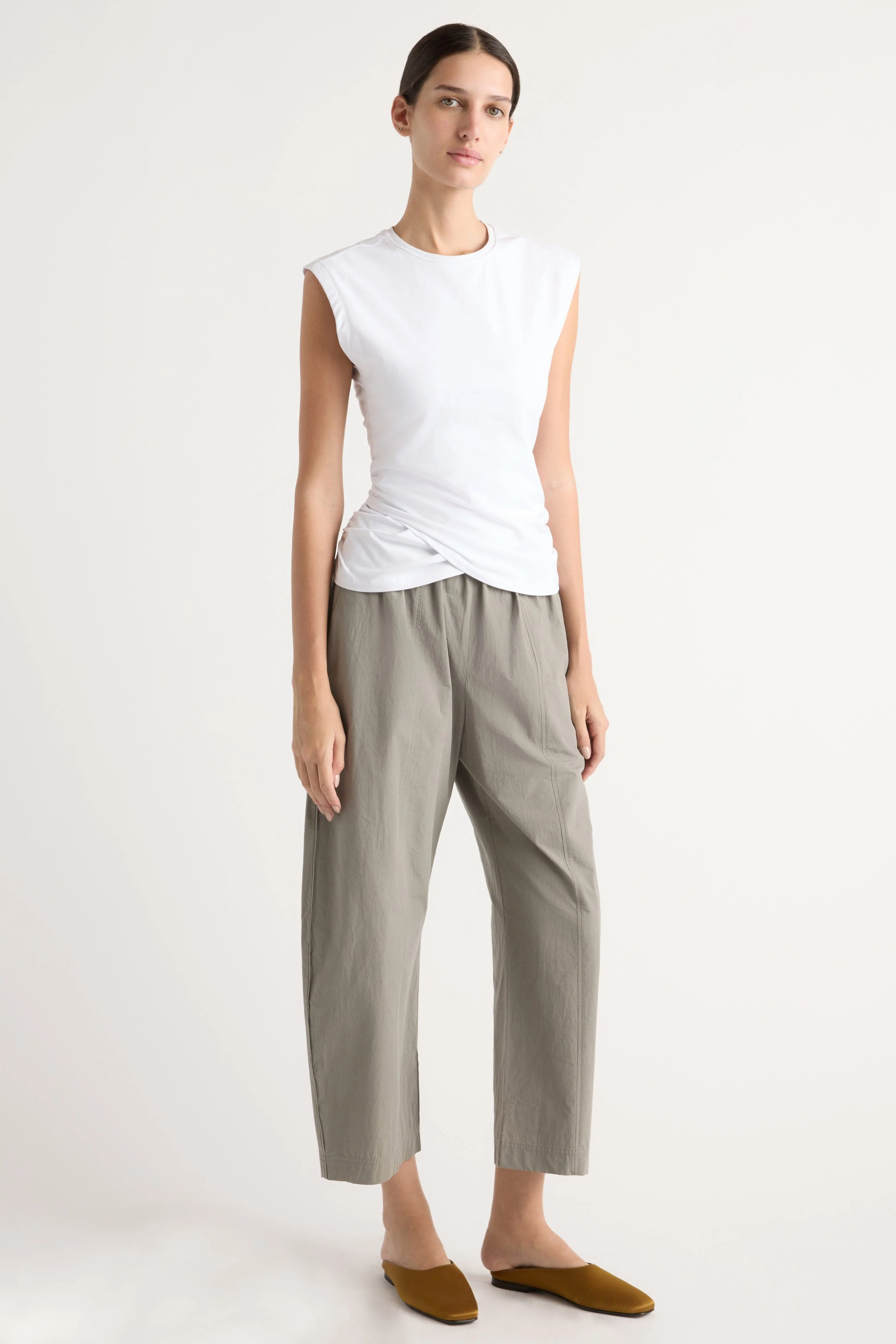 Jensen Front-Wrap Jersey Tee - Image 3