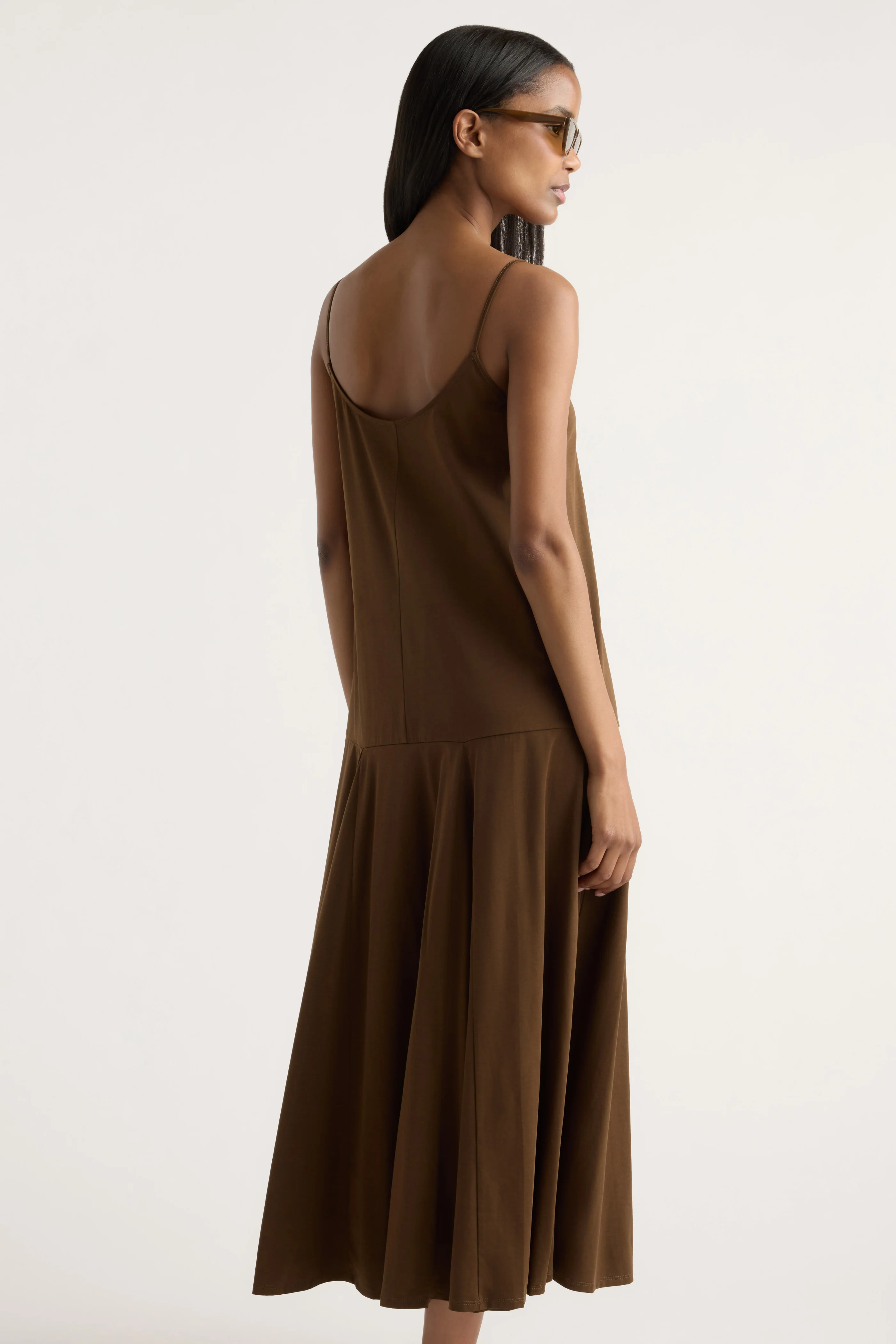 Jimena A-Line Jersey Tank Dress - Image 5