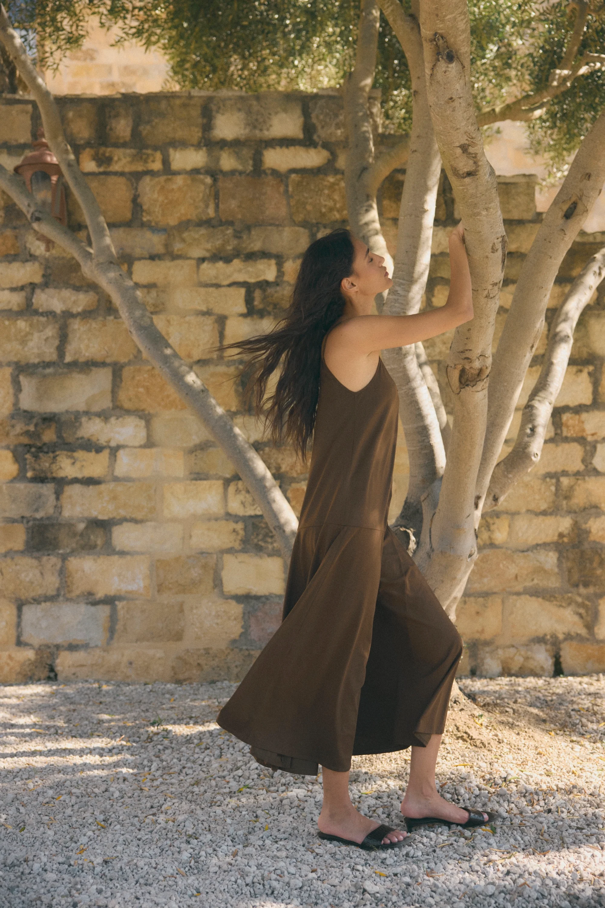 Jimena A-Line Jersey Tank Dress - Image 6