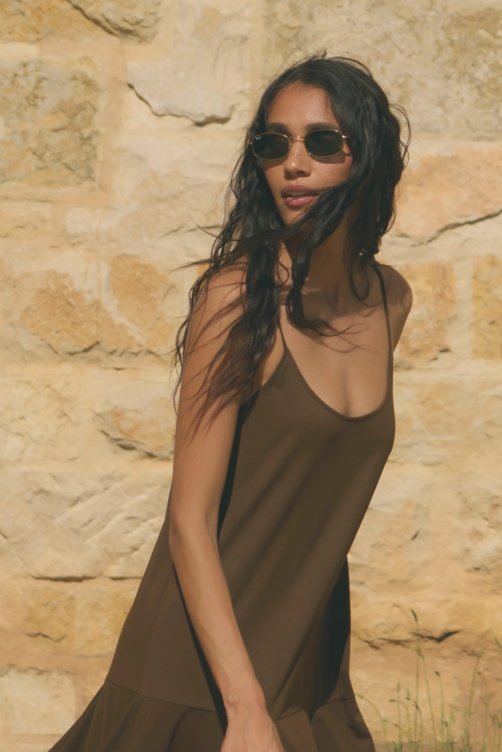 Jimena A-Line Jersey Tank Dress - Image 7