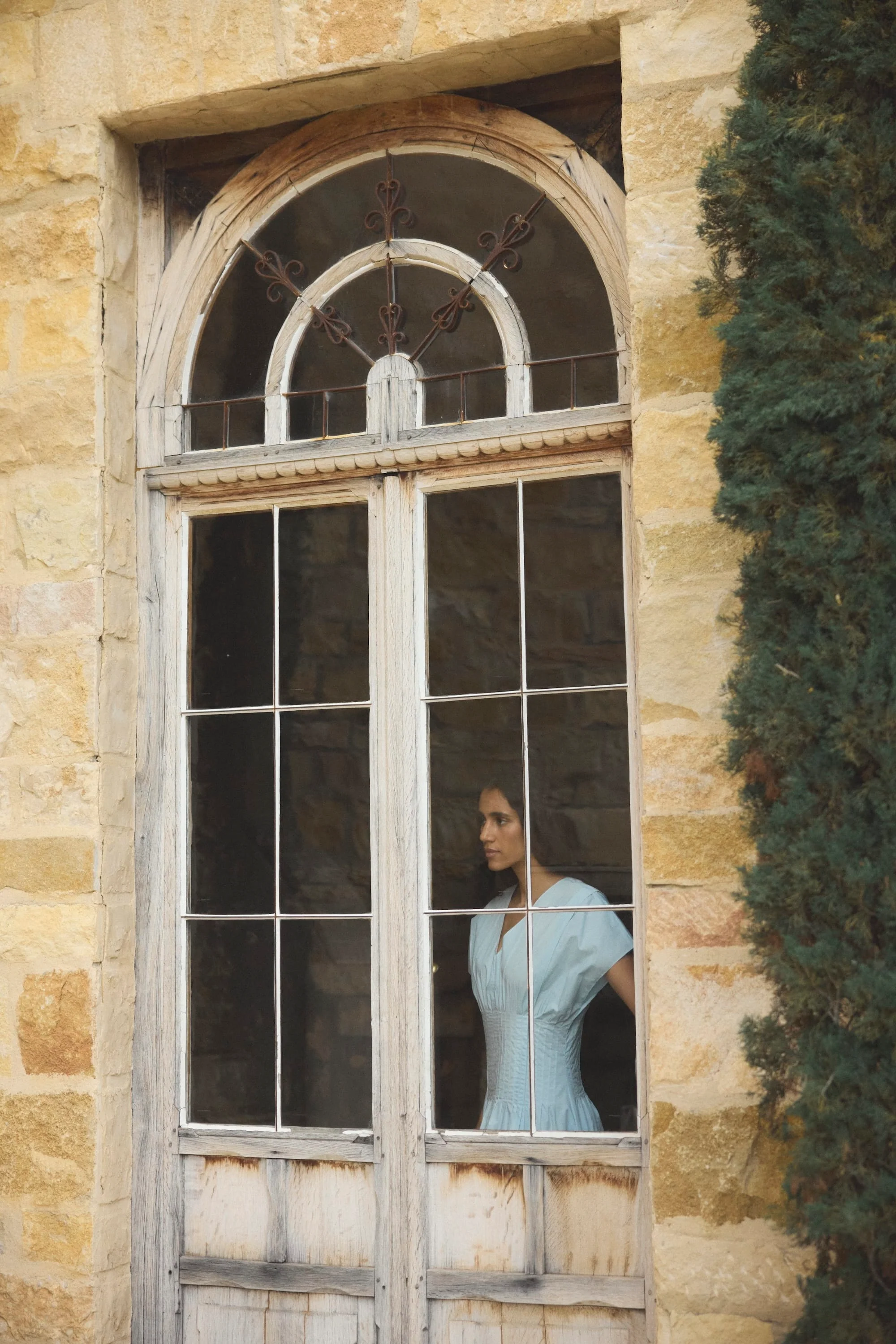 Kai Pleated Blouson Dress - Image 8