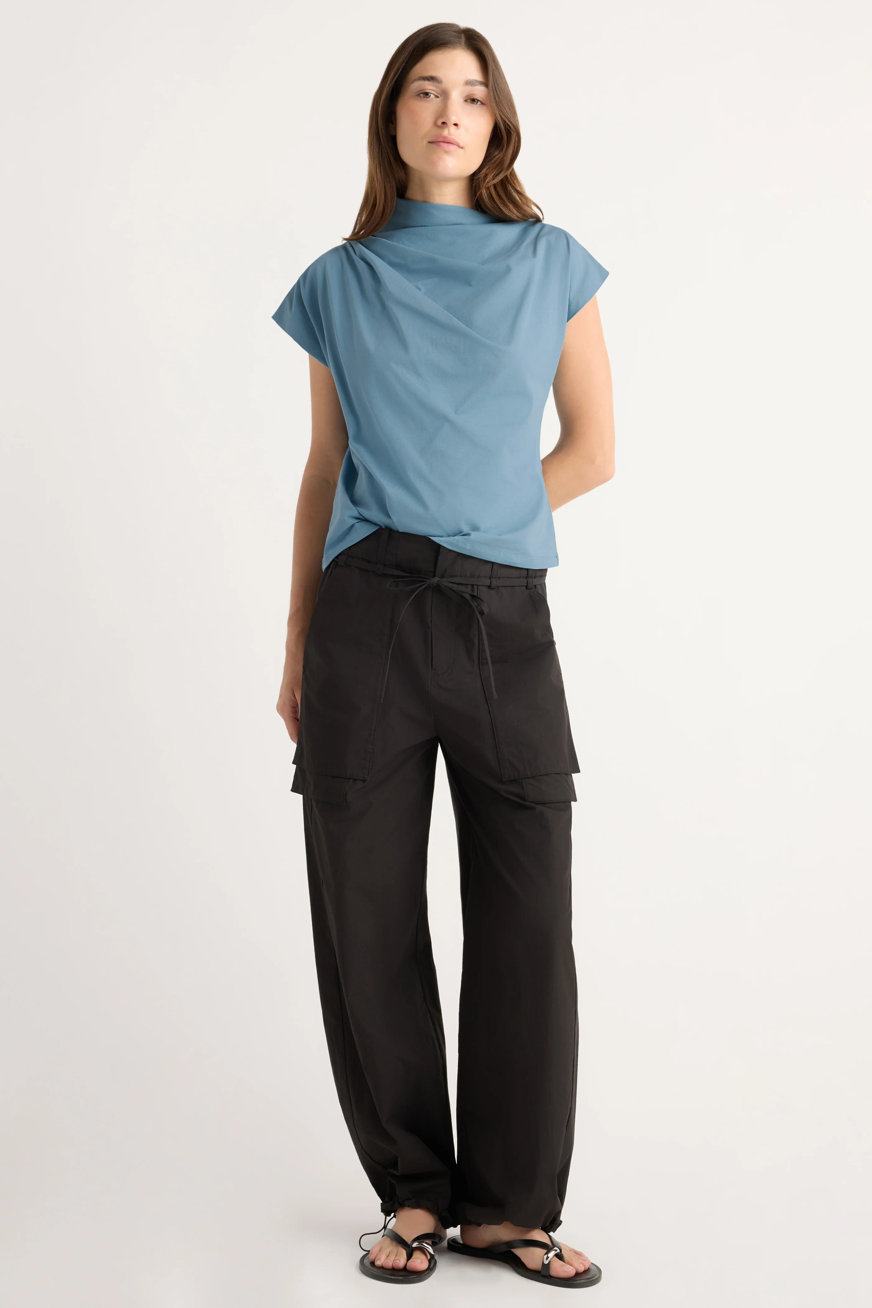 Kenny Asymmetric-Neck Tee - Image 3