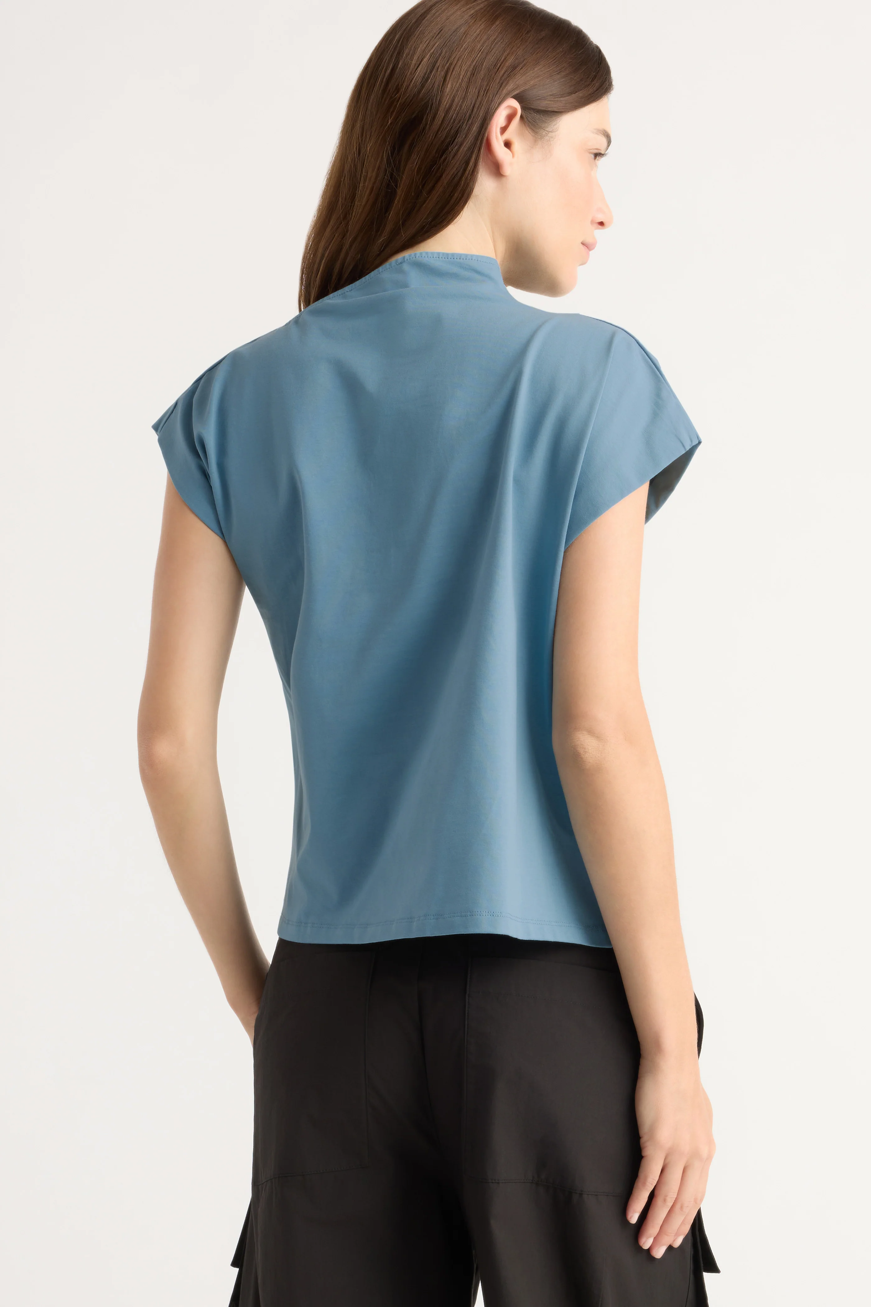 Kenny Asymmetric-Neck Tee - Image 6
