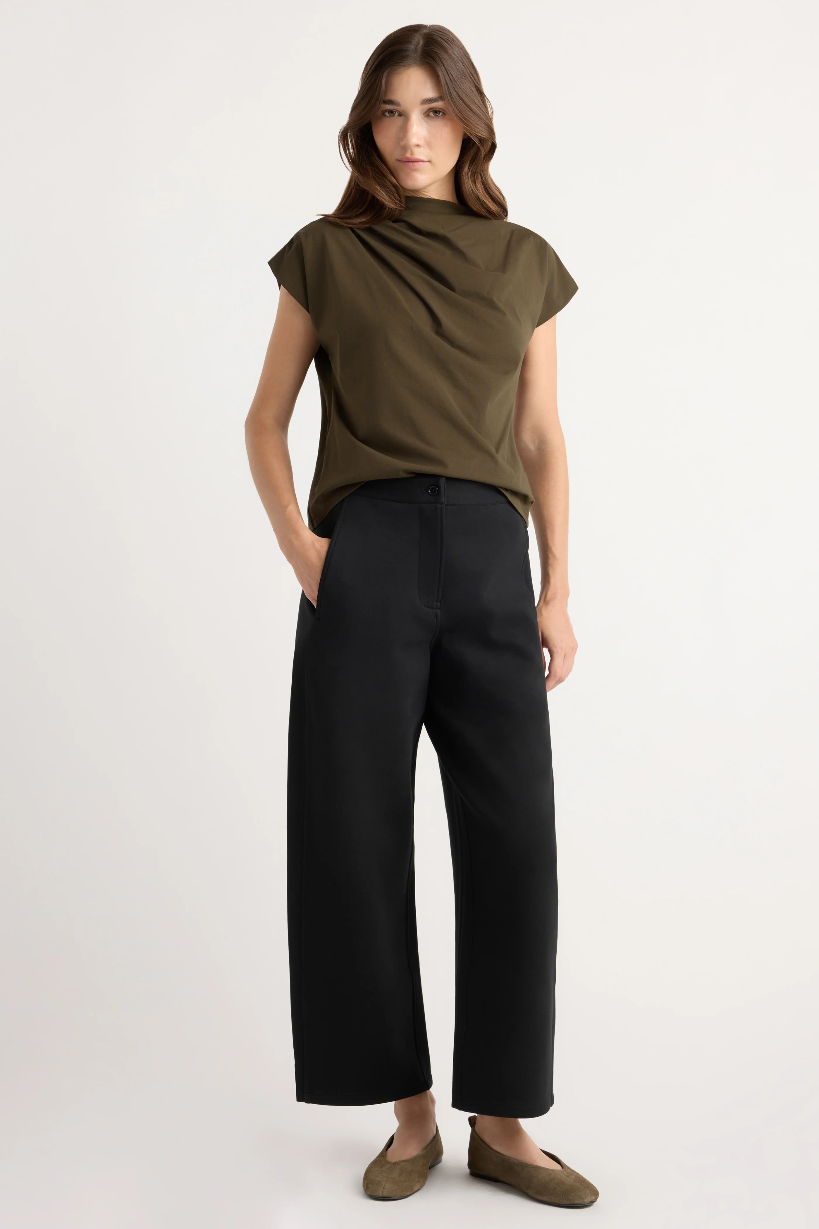 Kenny Asymmetric-Neck Tee - Image 3