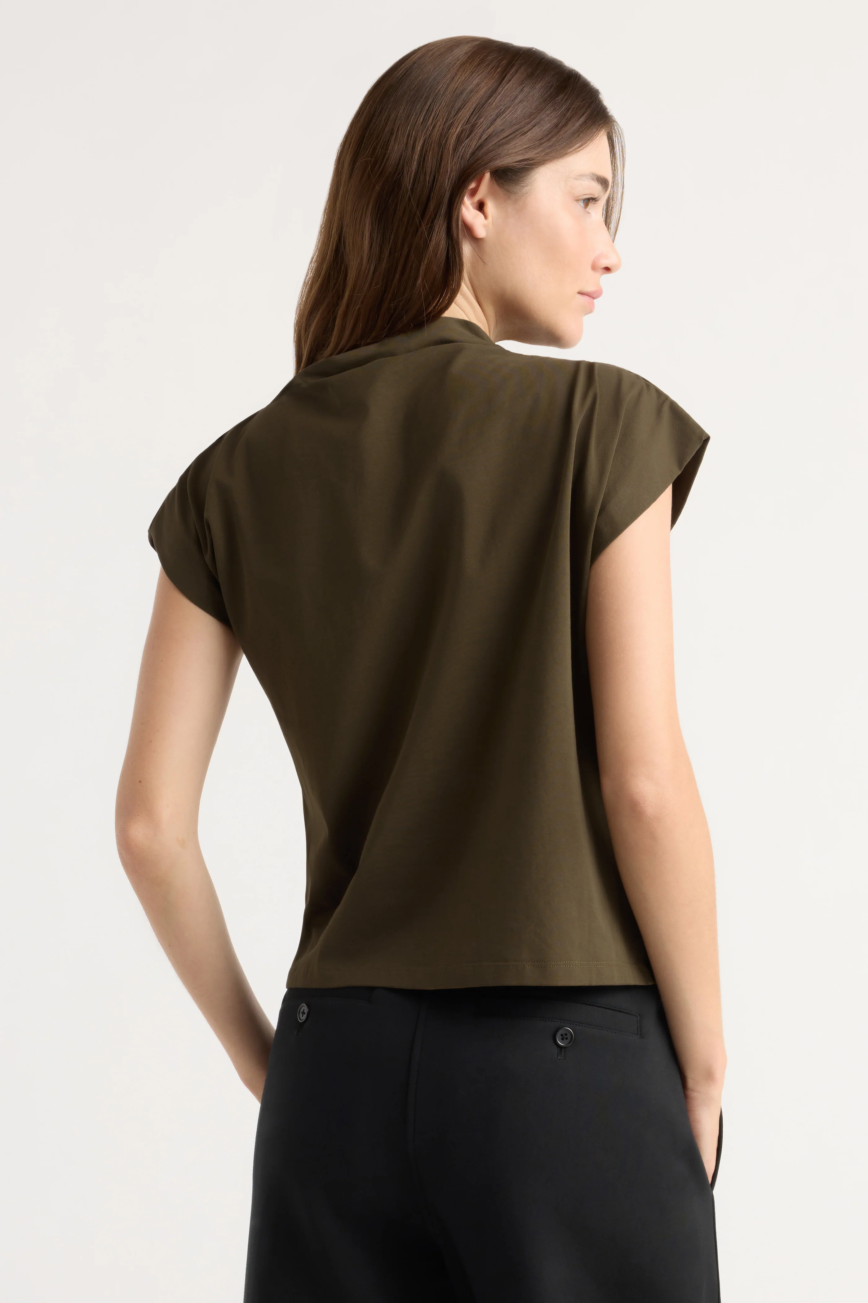 Kenny Asymmetric-Neck Tee - Image 6