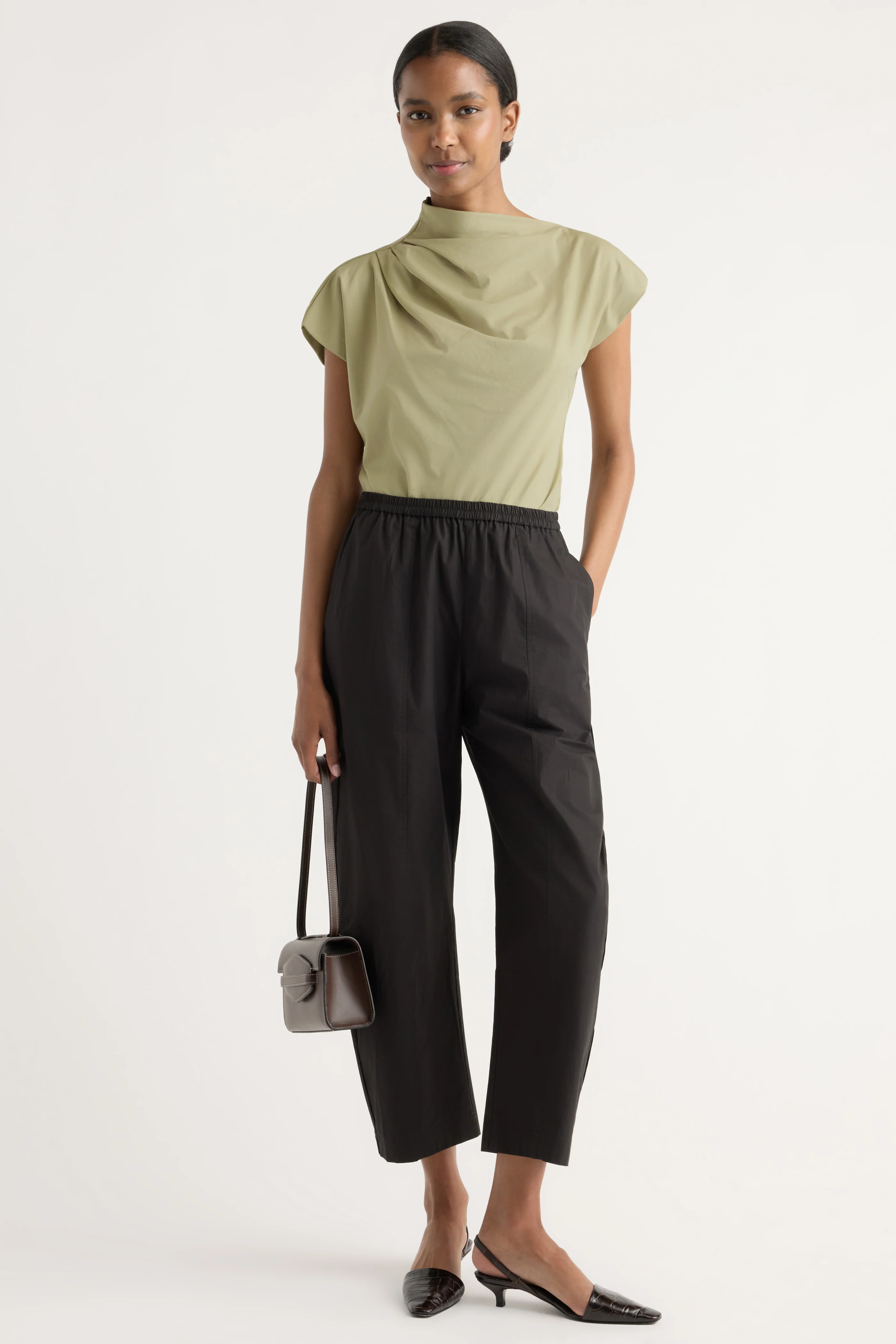 Kenny Asymmetric-Neck Tee - Image 5