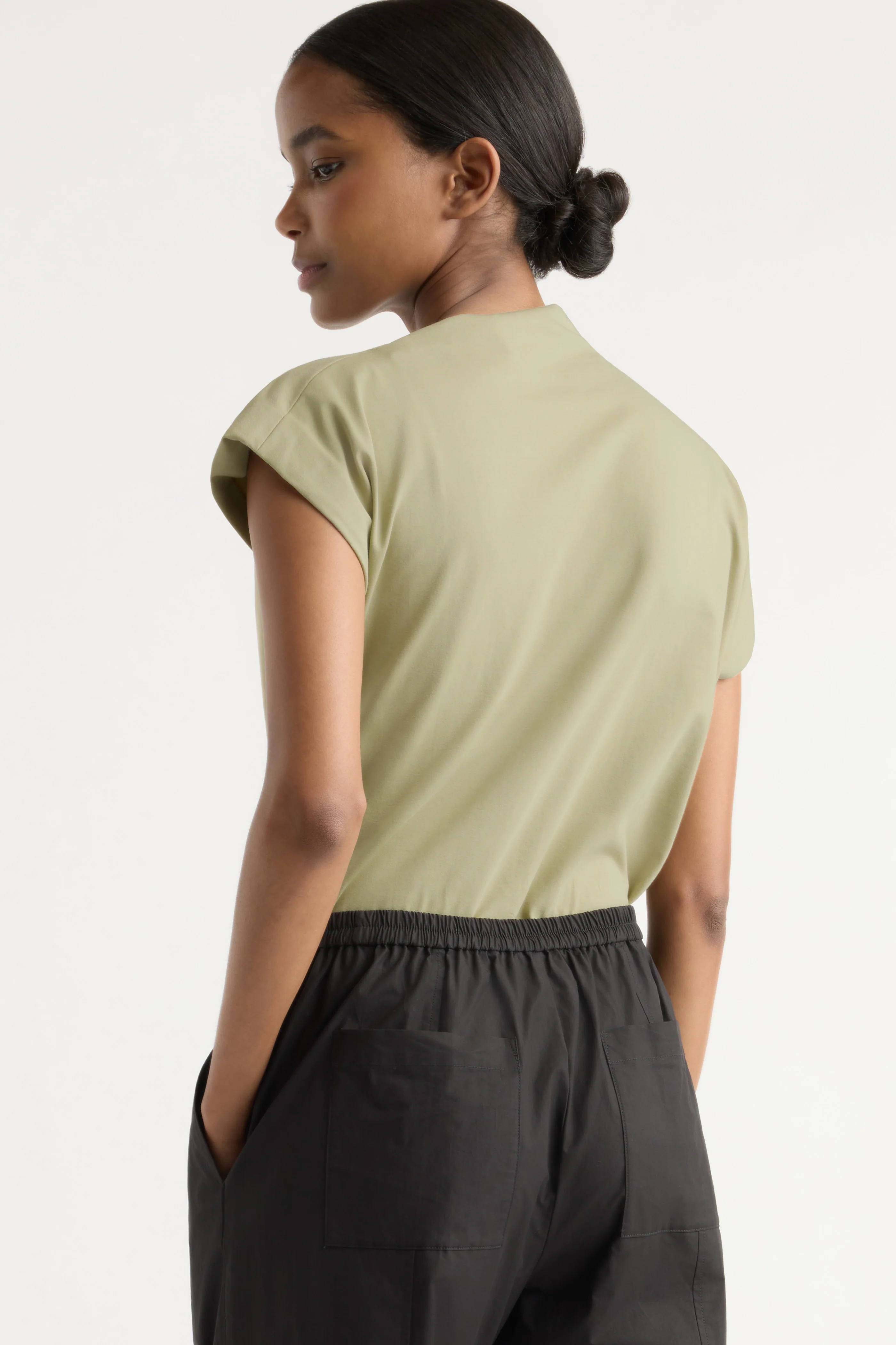 Kenny Asymmetric-Neck Tee - Image 6