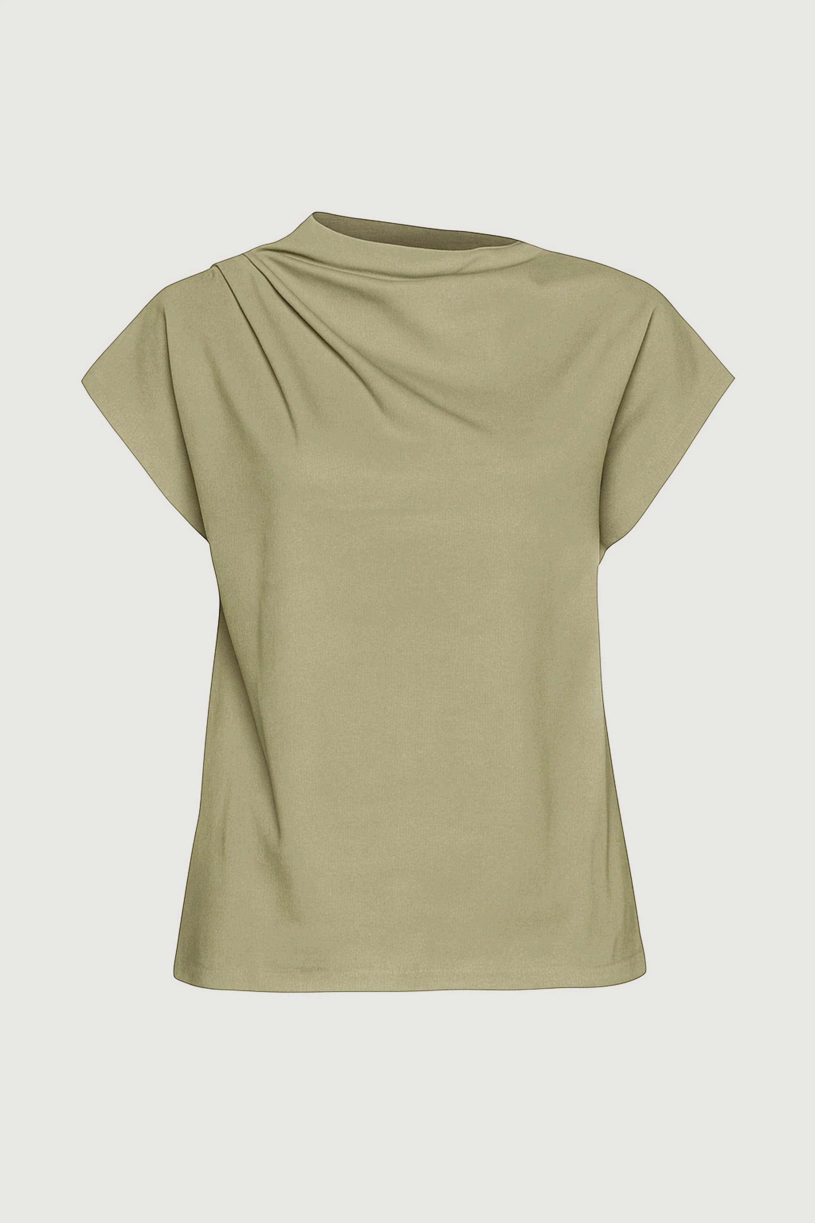 Kenny Asymmetric-Neck Tee - Image 7