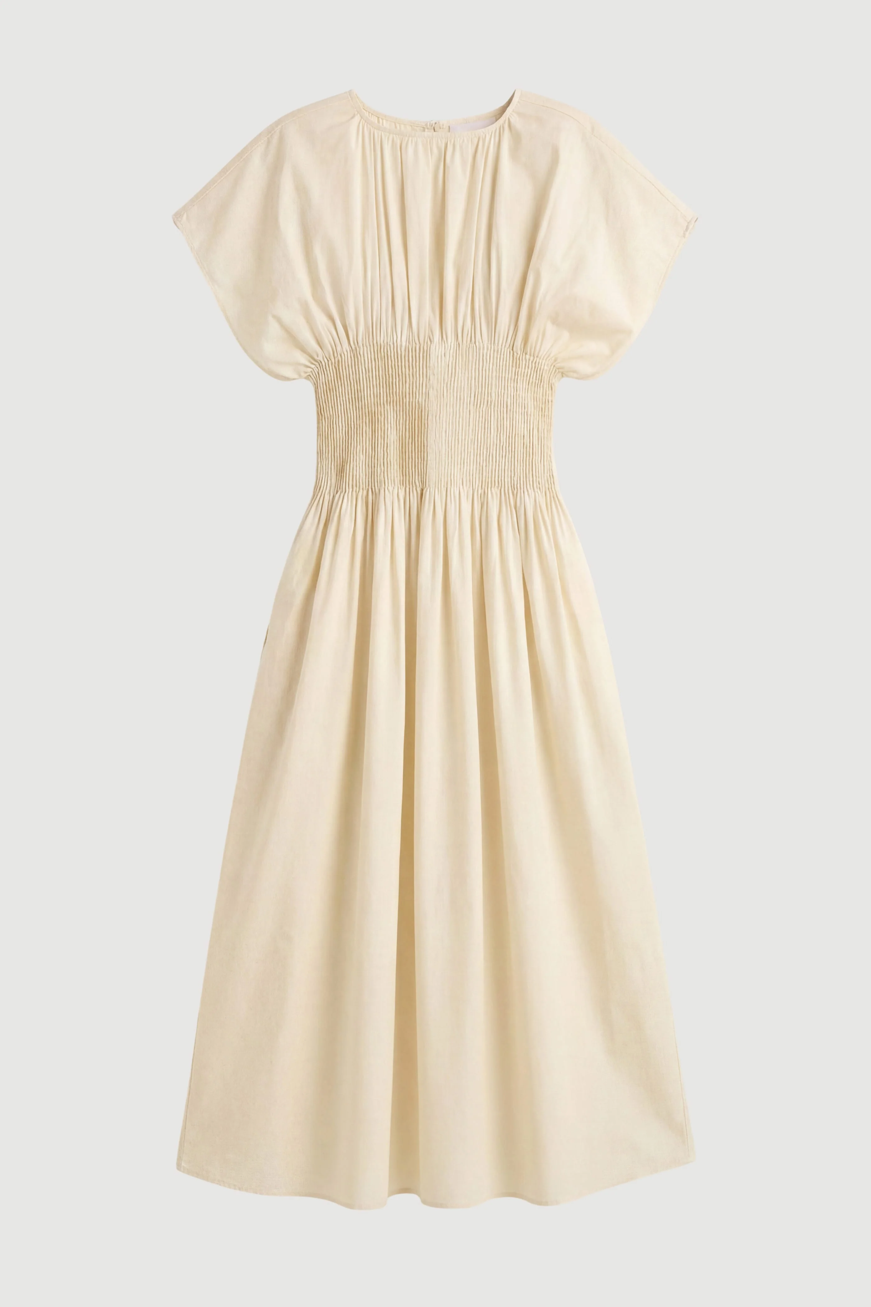 Krys Pleated Crew-Neck Dress - Image 10