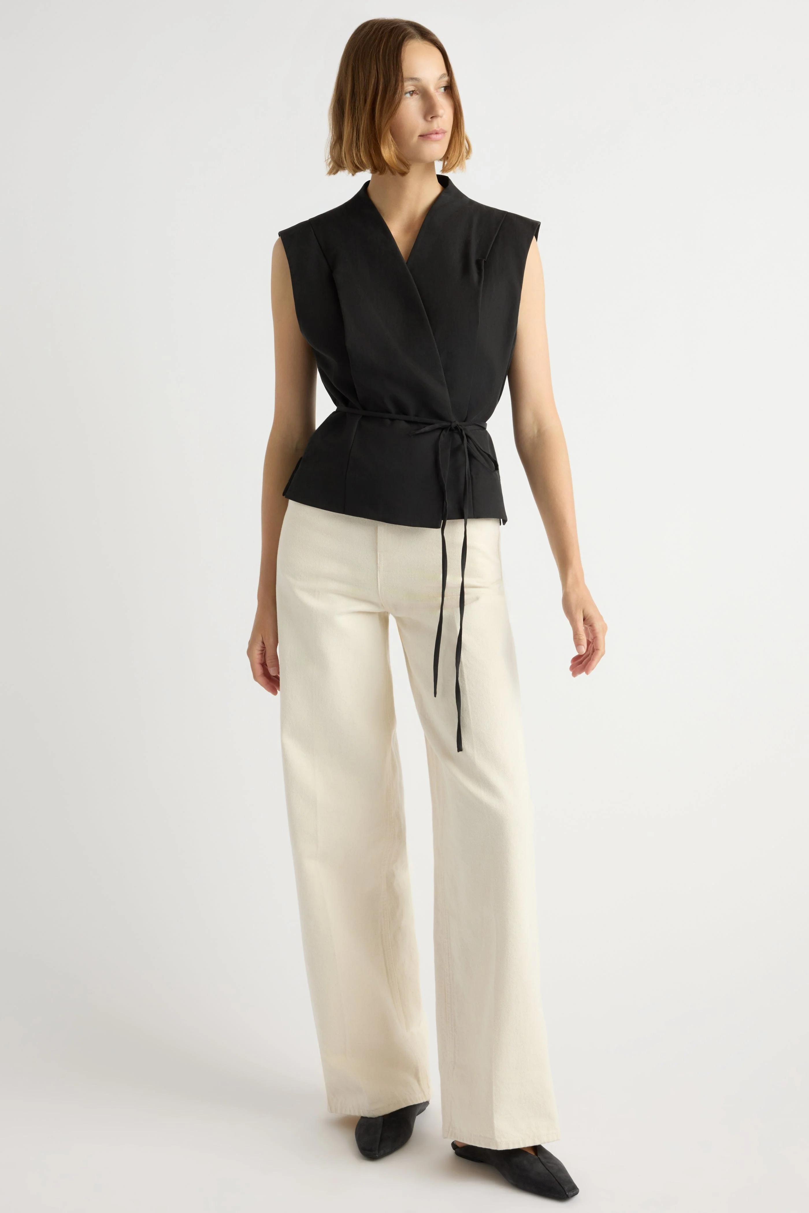 Leandra Tie-Wrap Vest - Image 3