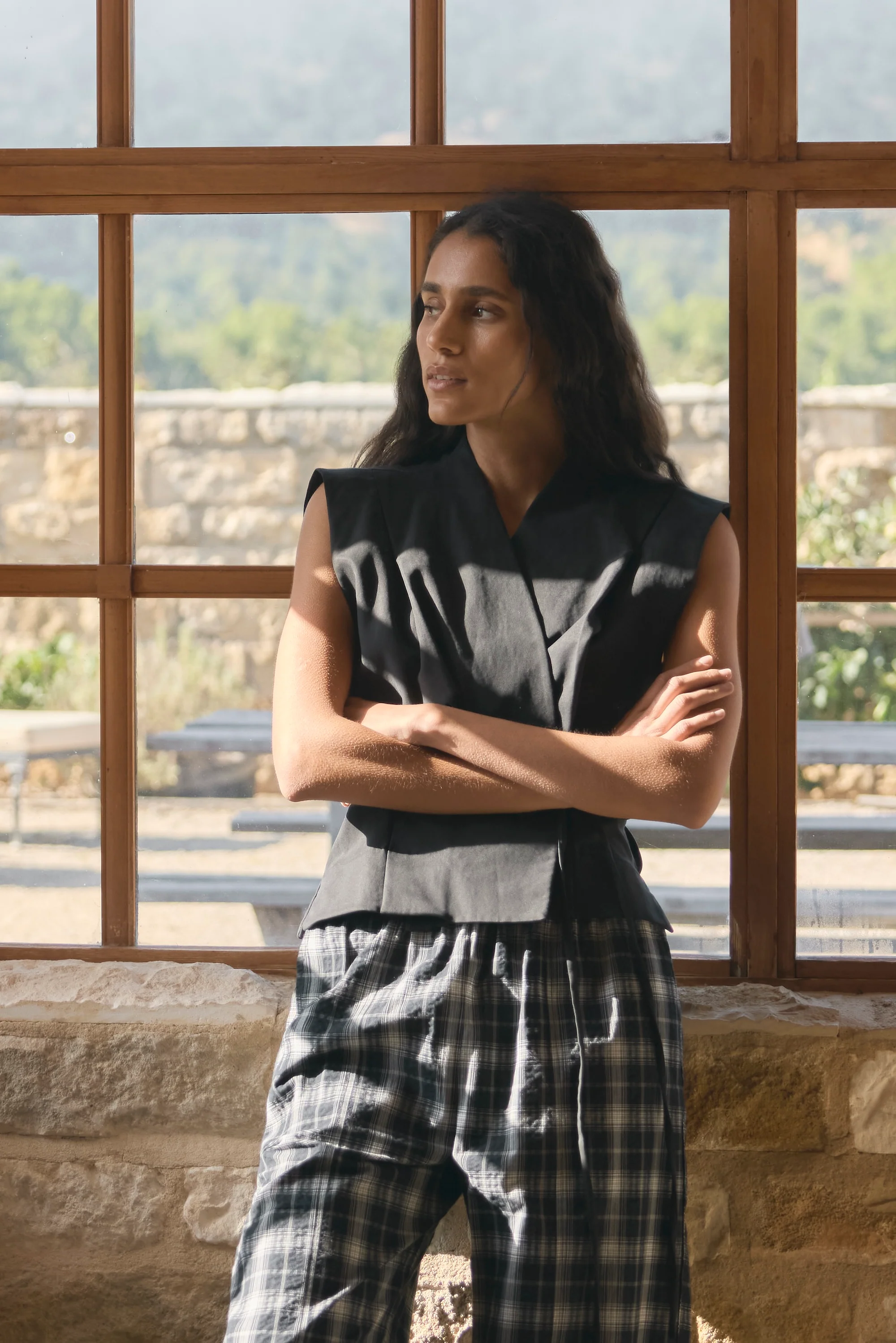 Leandra Tie-Wrap Vest - Image 7