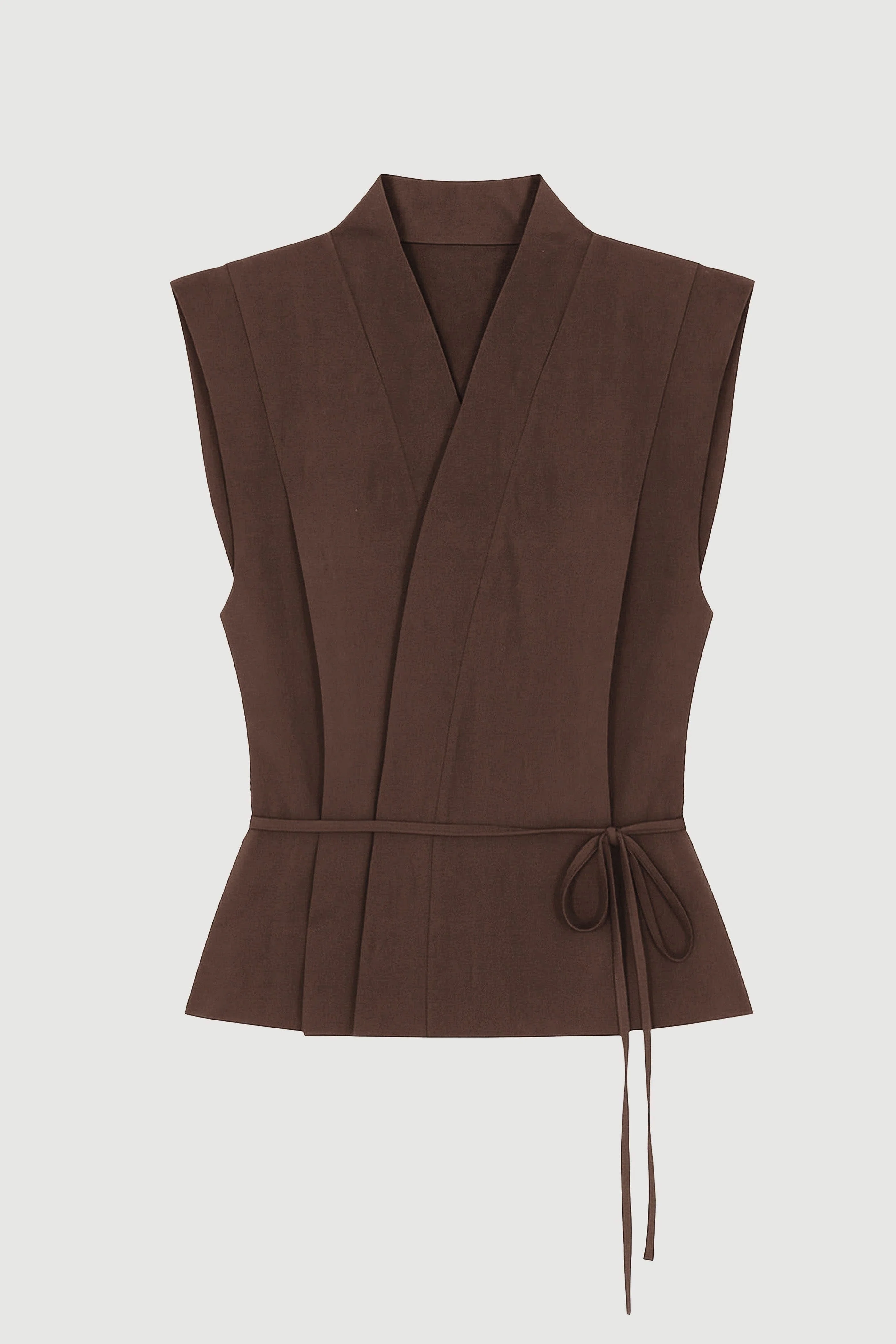 Leandra Tie-Wrap Vest - Image 10