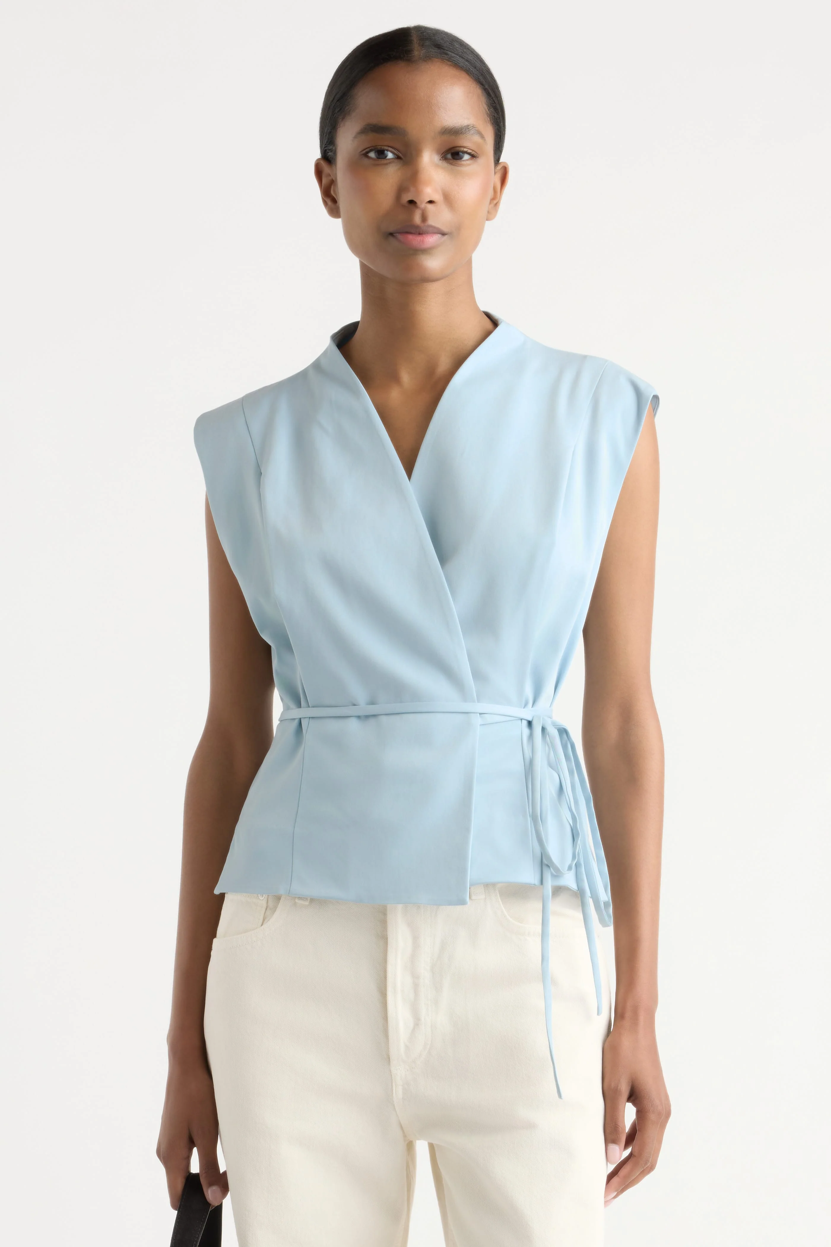 Leandra Tie-Wrap Vest - Image 2