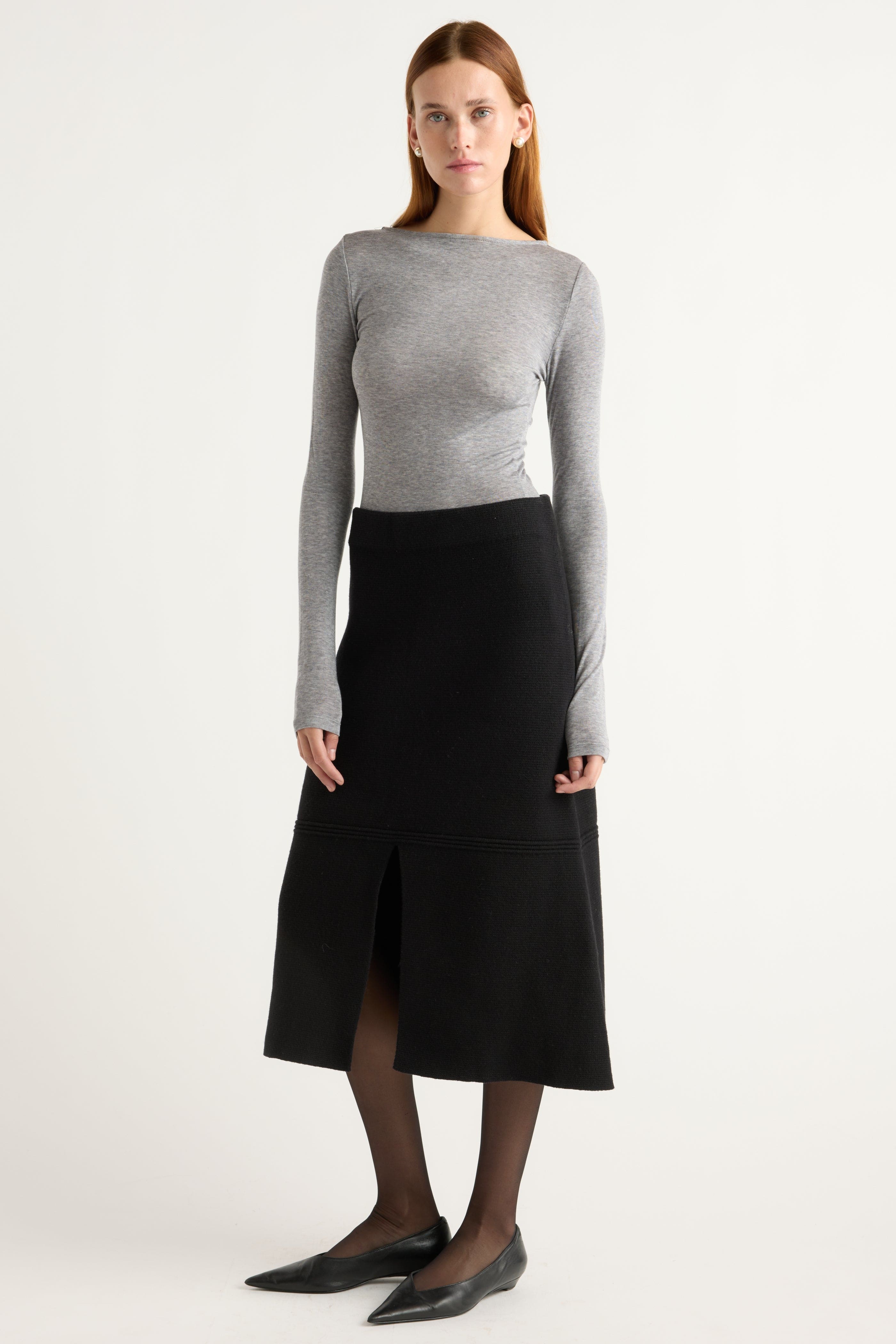Lora Organic Cotton-Wool Skirt - Image 4