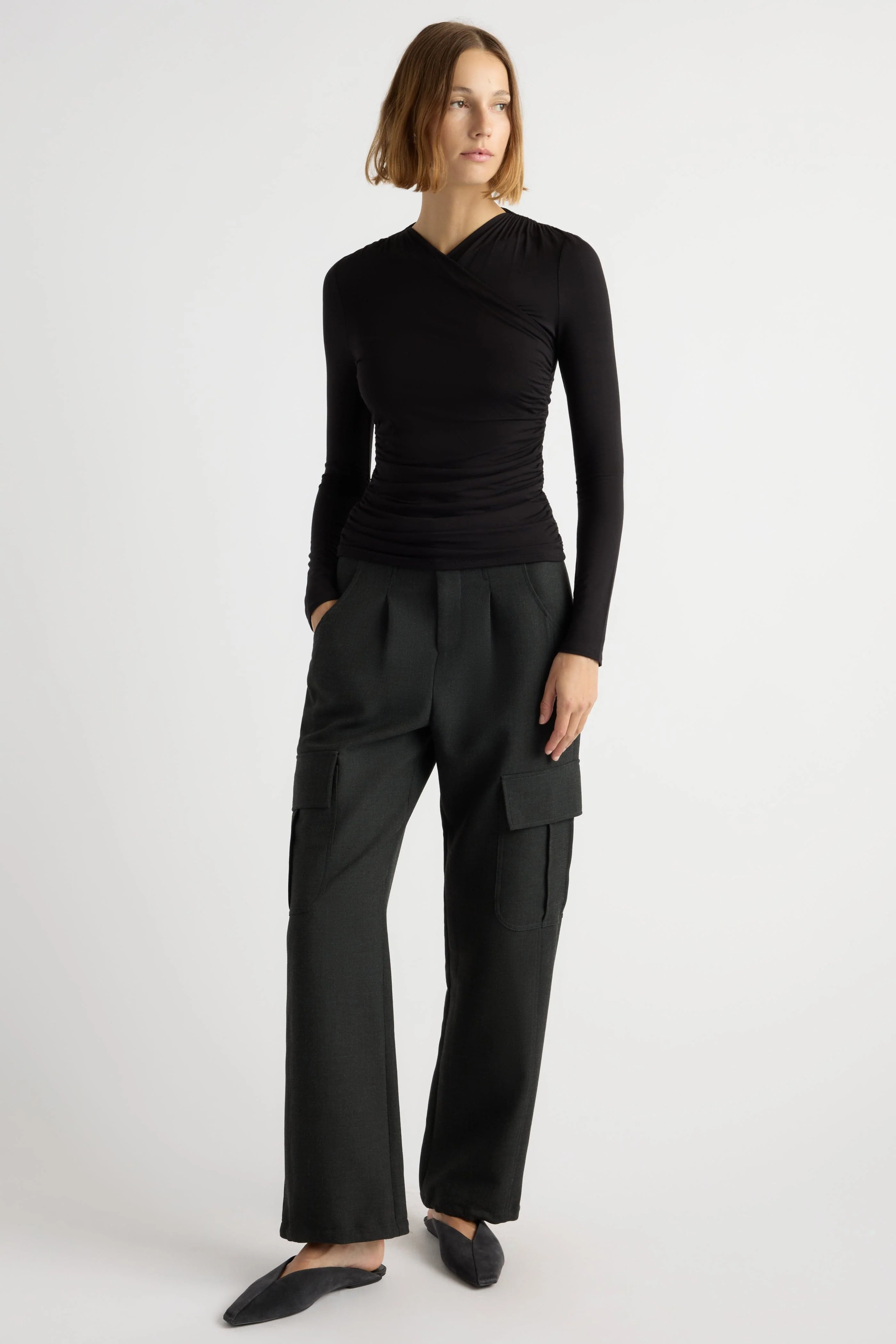 Lynda Tailored Utility Pant - Image 5