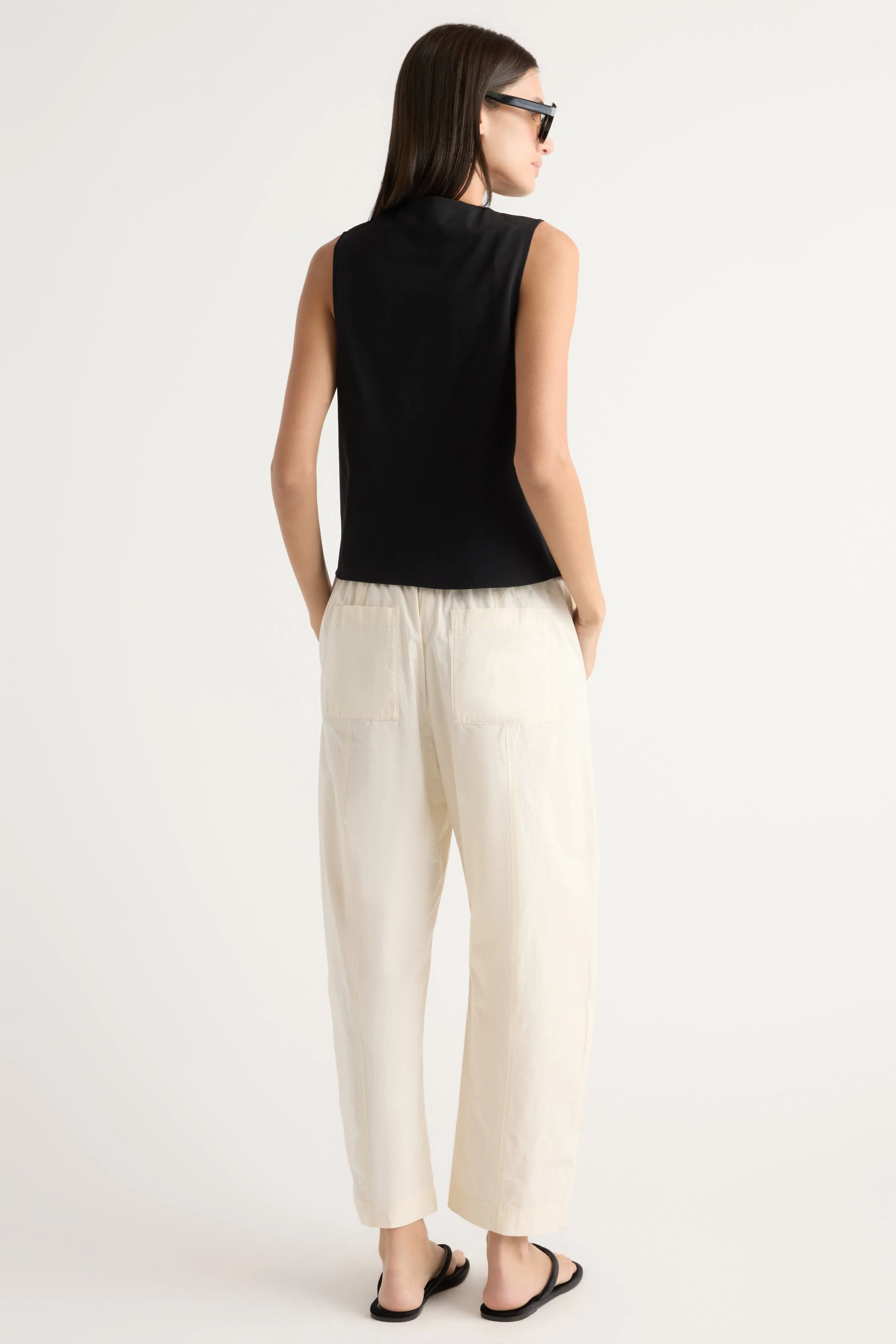 Marjorie Asymmetric-Hem Tee - Image 7
