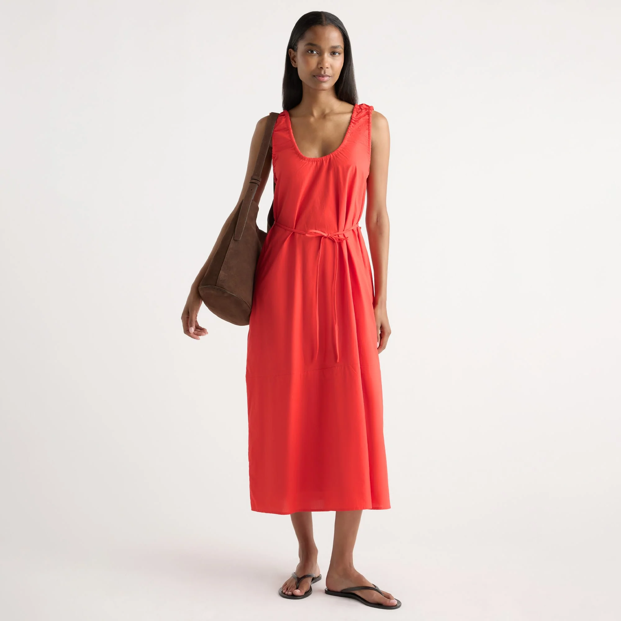 Midori Organic Cotton U-Neck Dress
