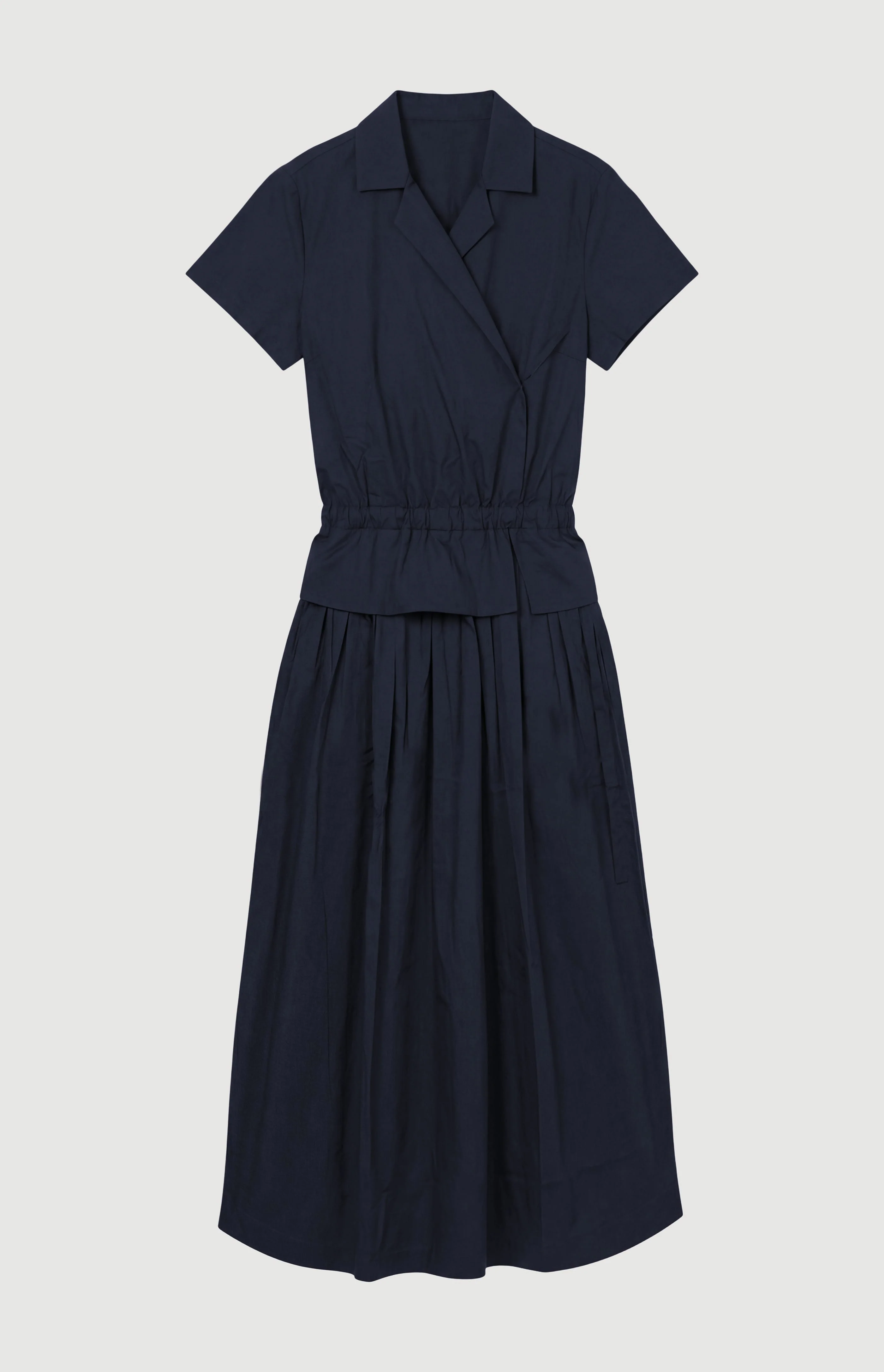 Mitsuki Organic Cotton Wrap-Shirt Dress - Image 8