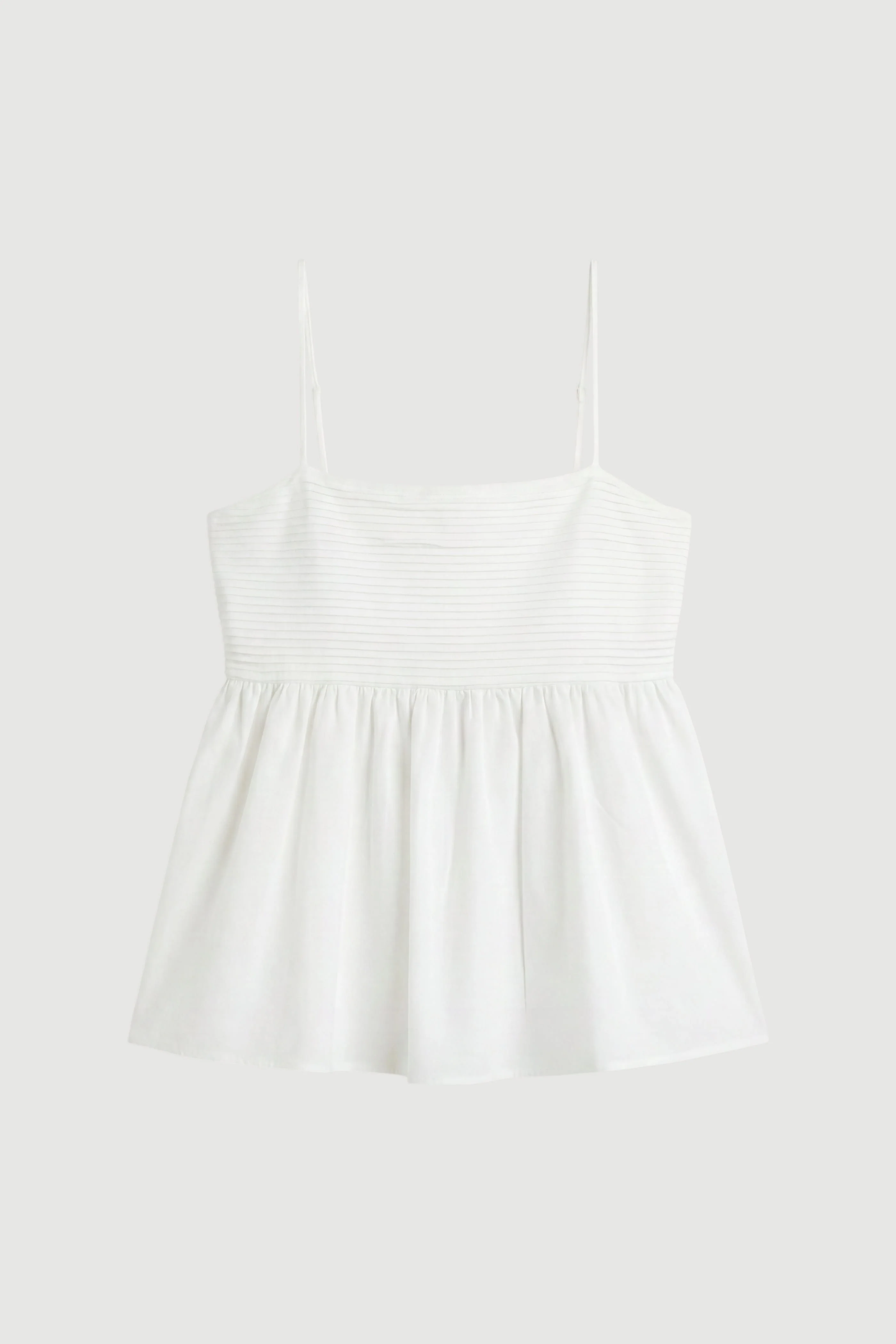 Molly Pintuck Cotton-Silk Top - Image 9