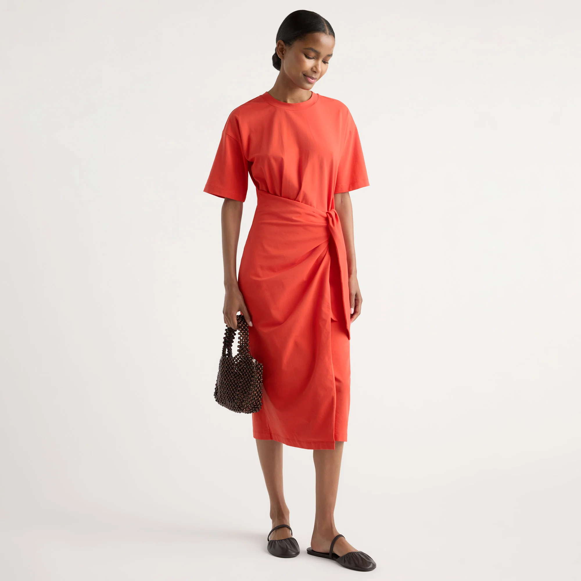 Noa Organic Cotton T-Shirt Wrap Dress