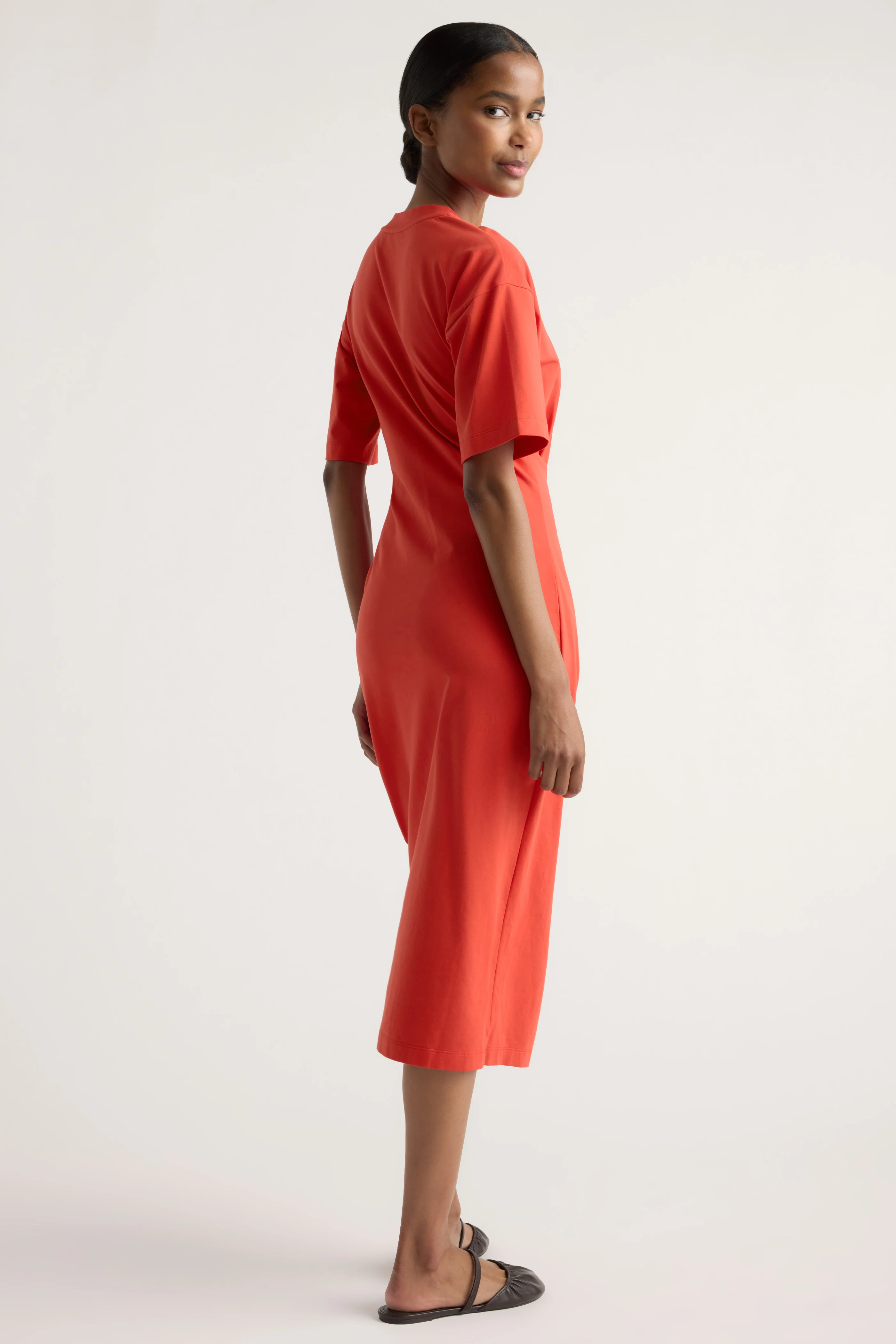 Noa Organic Cotton T-Shirt Wrap Dress - Image 6