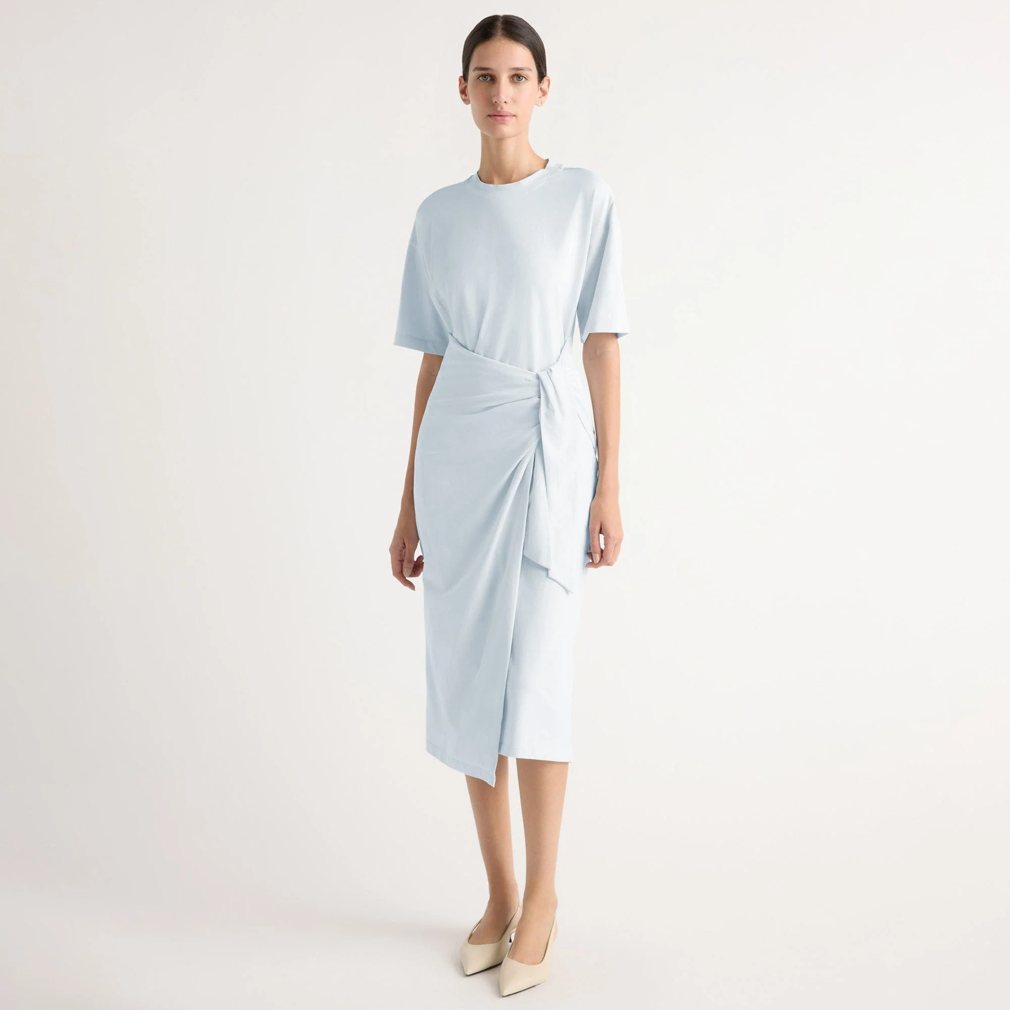 Noa Organic Cotton T-Shirt Wrap Dress