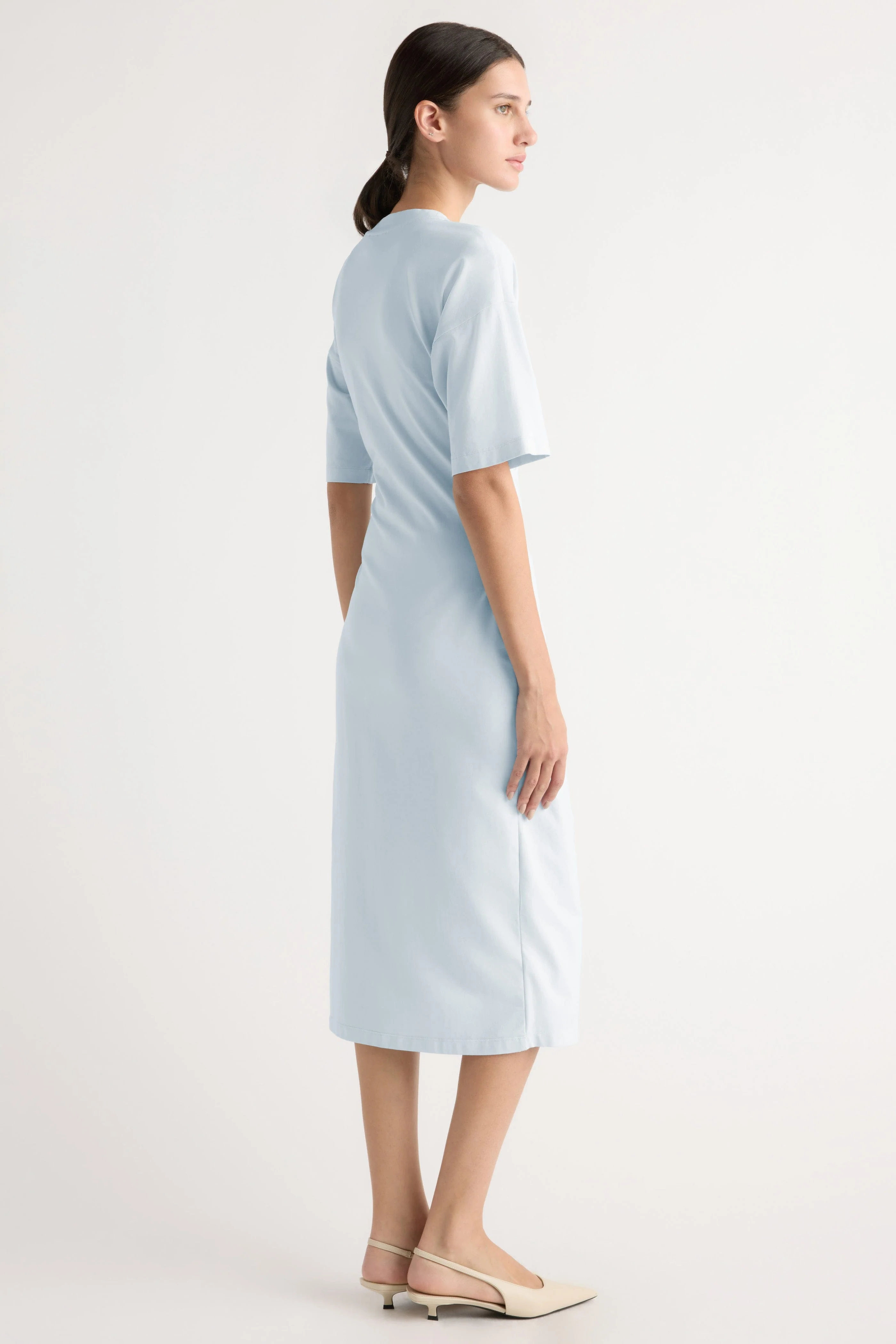 Noa Organic Cotton T-Shirt Wrap Dress - Image 6
