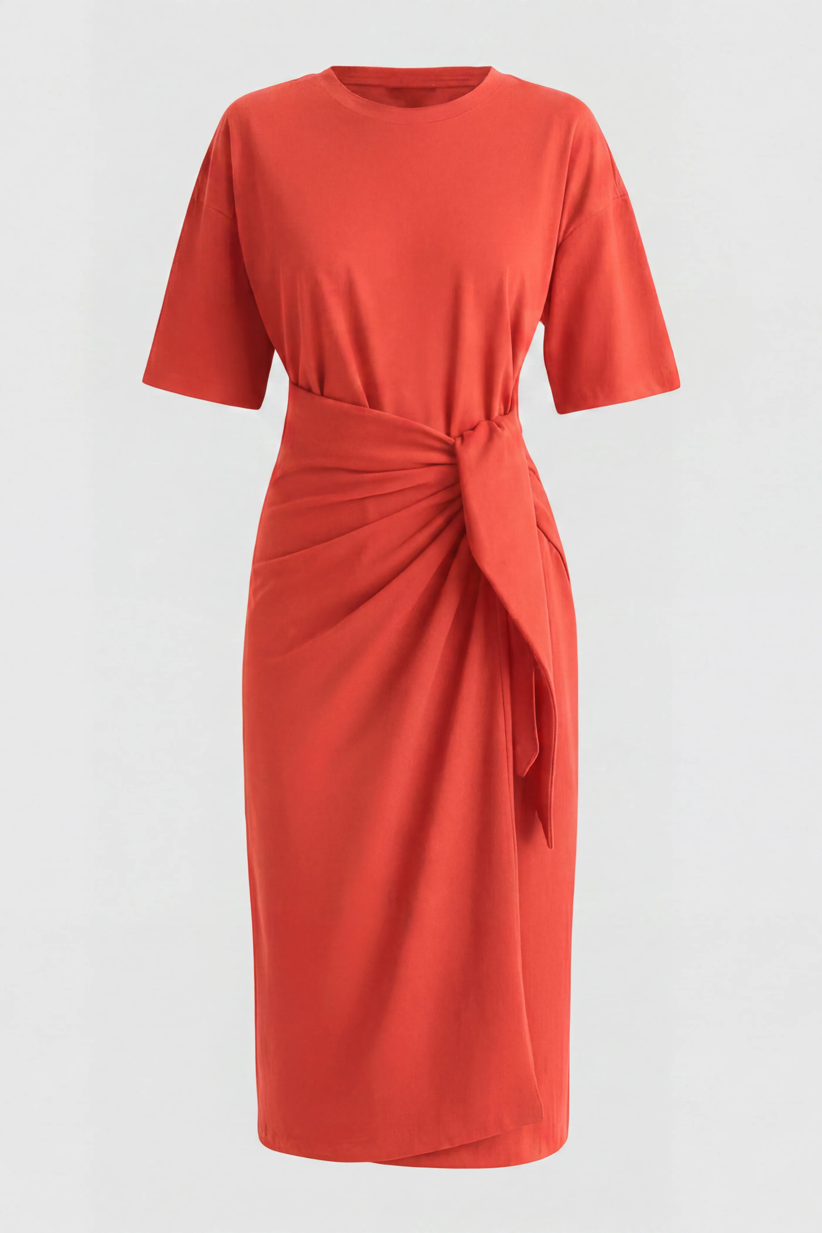 Noa Organic Cotton T-Shirt Wrap Dress (Petite) - Image 2