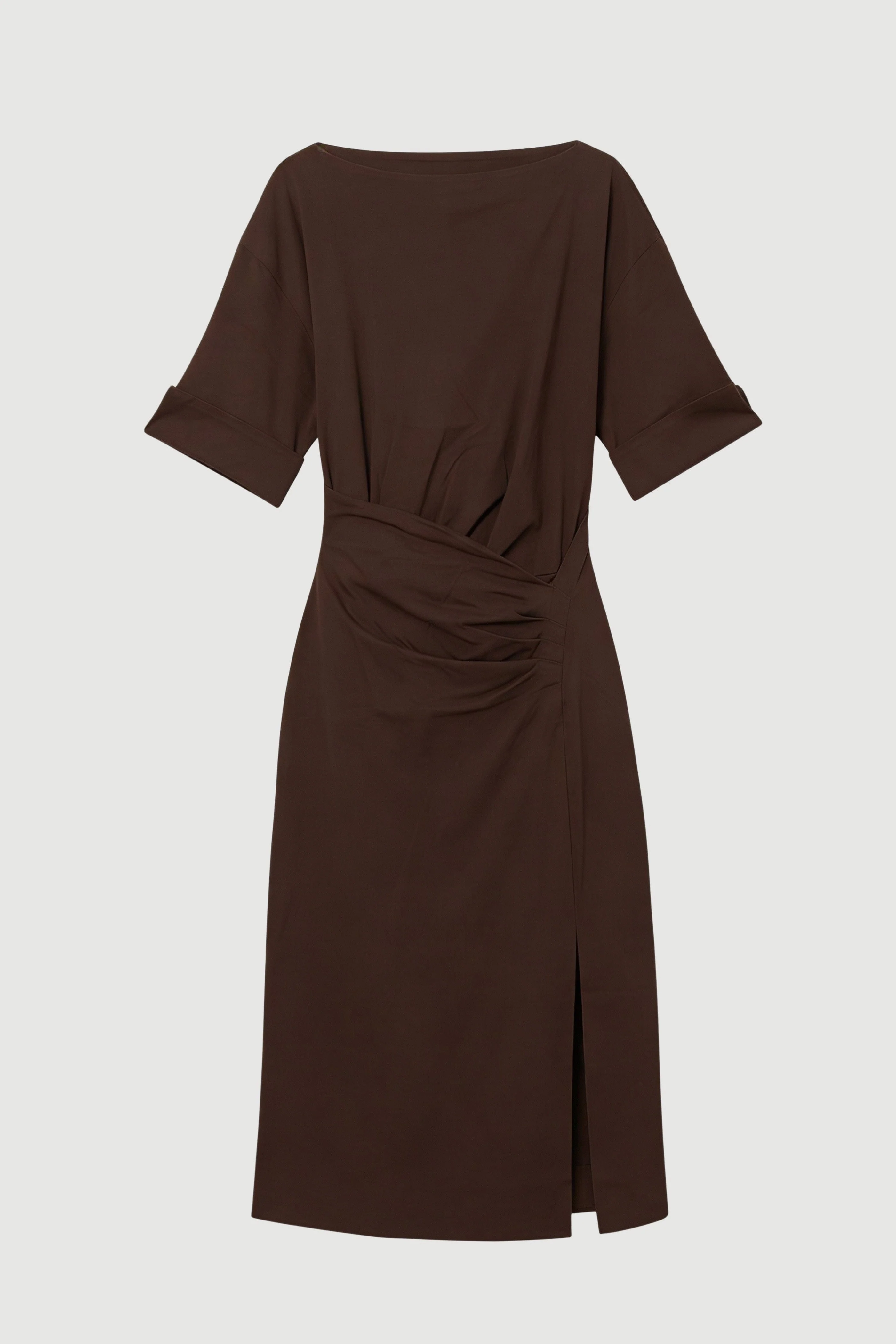 Noelle Asymmetric-Wrap Dress - Image 10